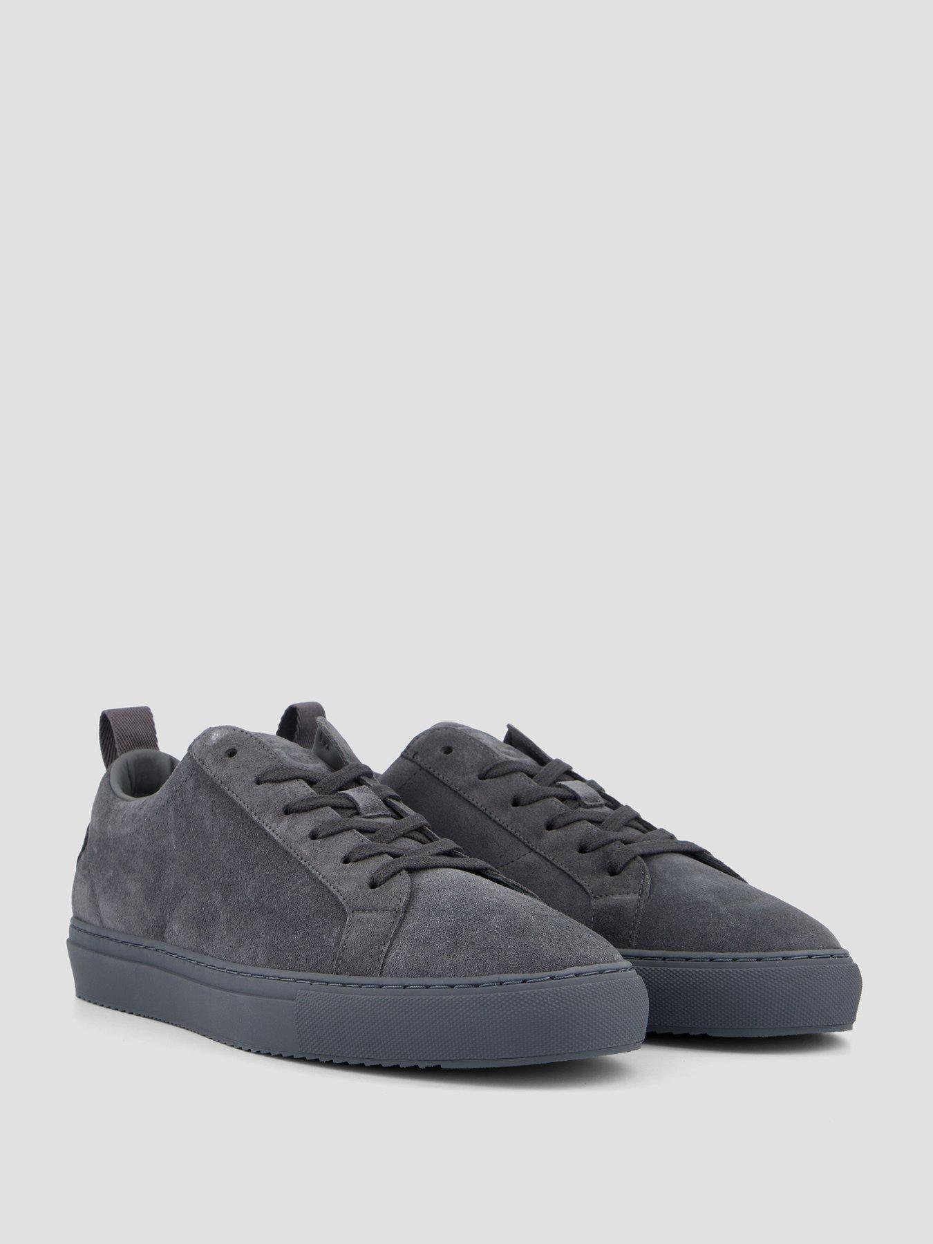 Image 6 of 7 of Belstaff Belstaff Fleming Suede Trainers - Dark Grey