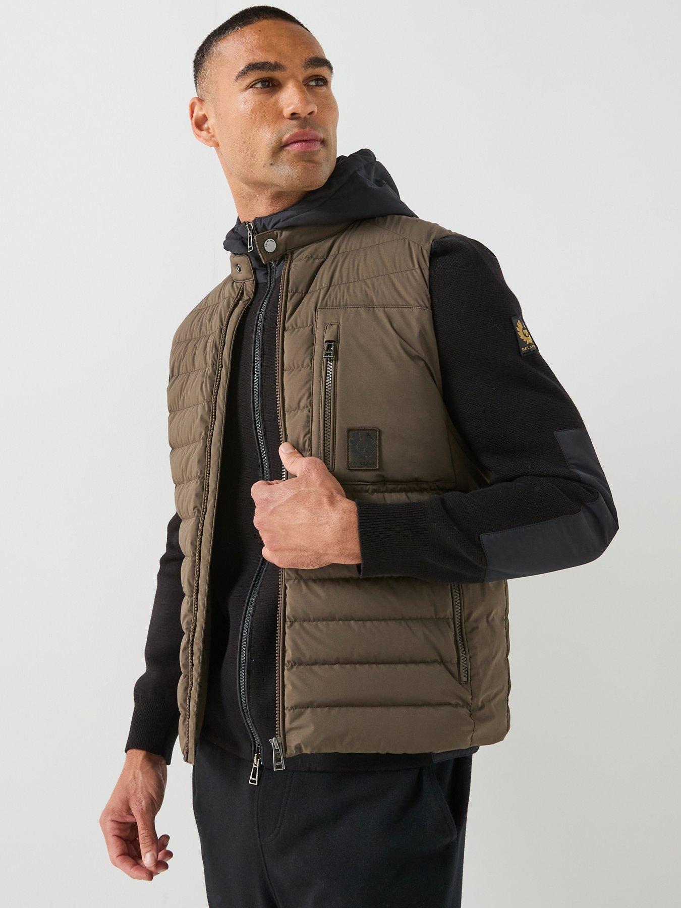 Belstaff Chassis Padded Gilet - Green