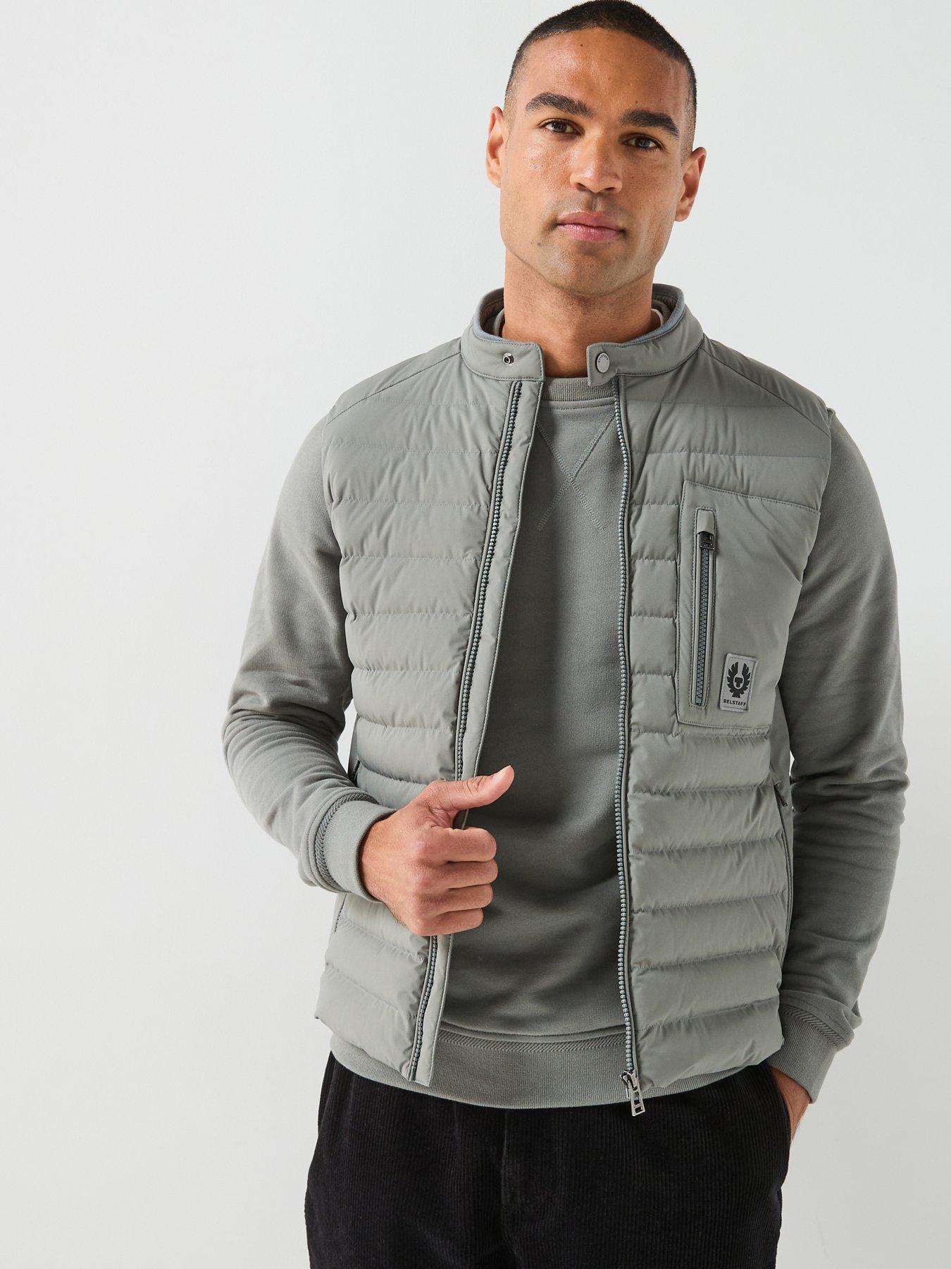 Image 1 of 5 of Belstaff Chassis Padded Gilet - Grey