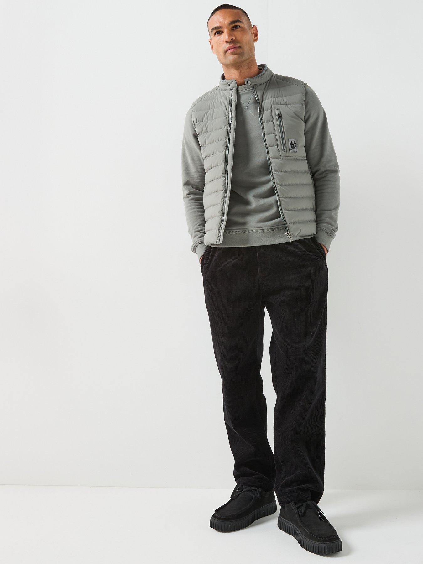 Image 3 of 5 of Belstaff Chassis Padded Gilet - Grey