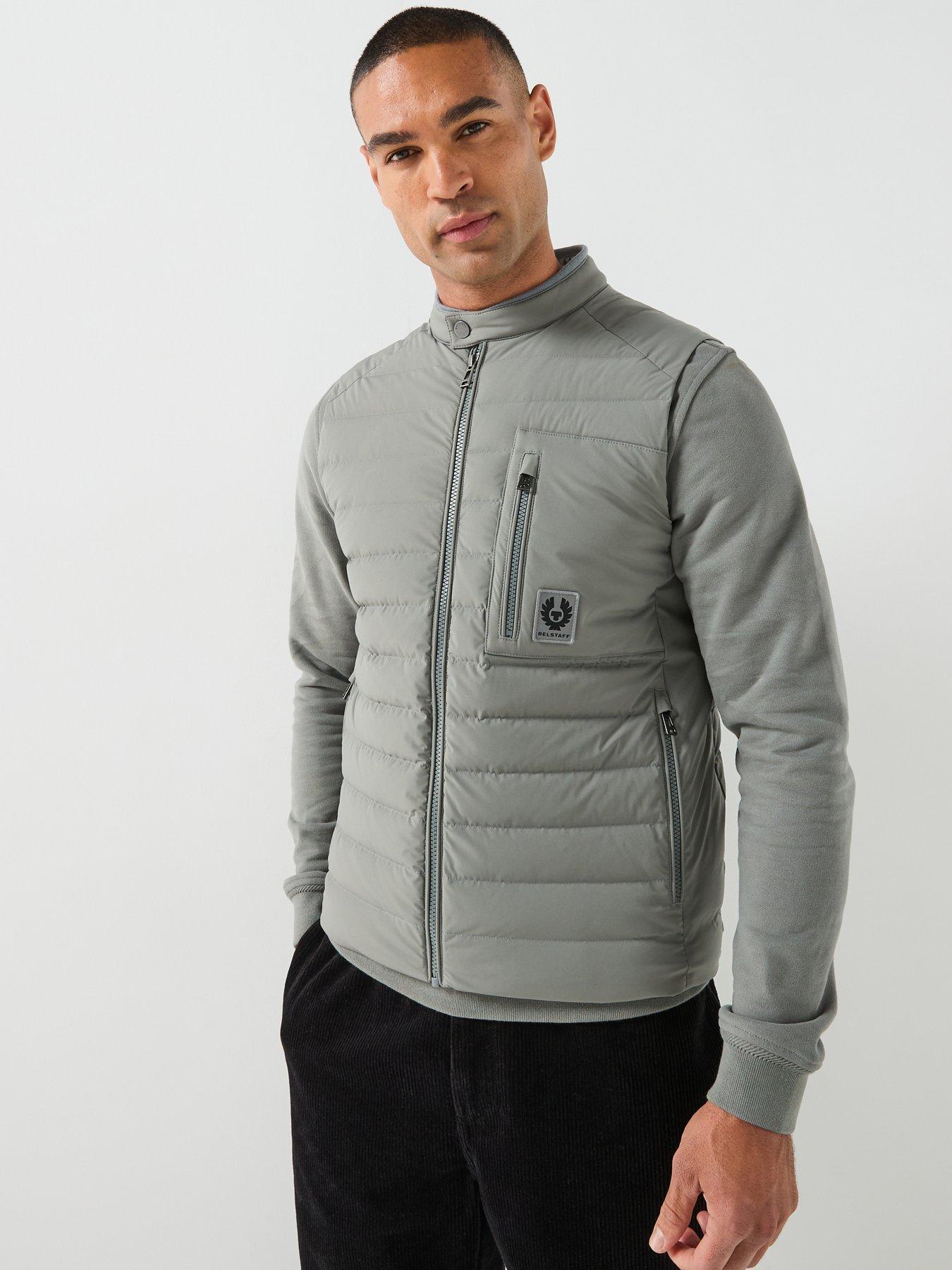 Image 5 of 5 of Belstaff Chassis Padded Gilet - Grey