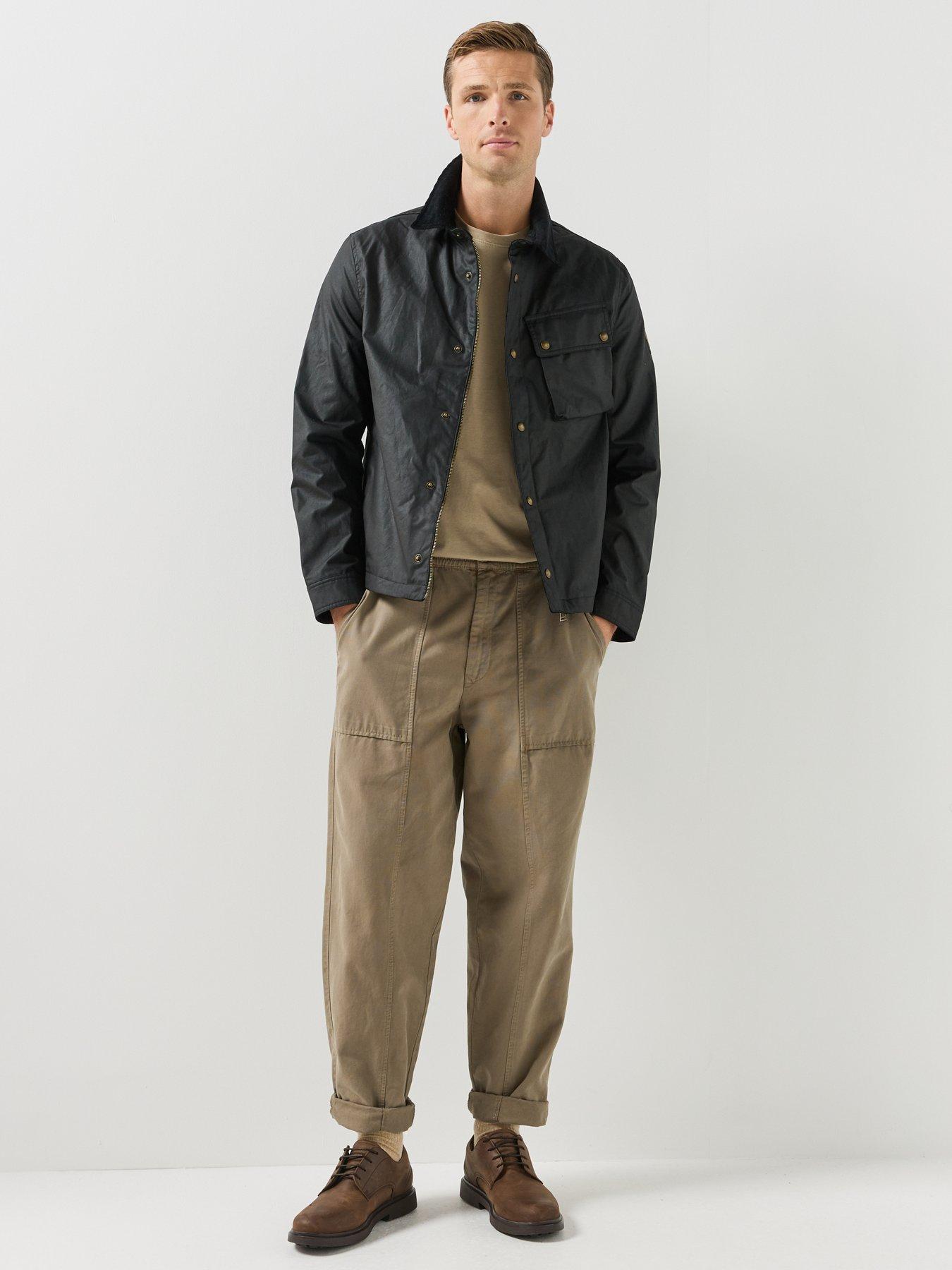 Image 3 of 6 of Belstaff Belstaff Ground Dry Wax Jacket - Black