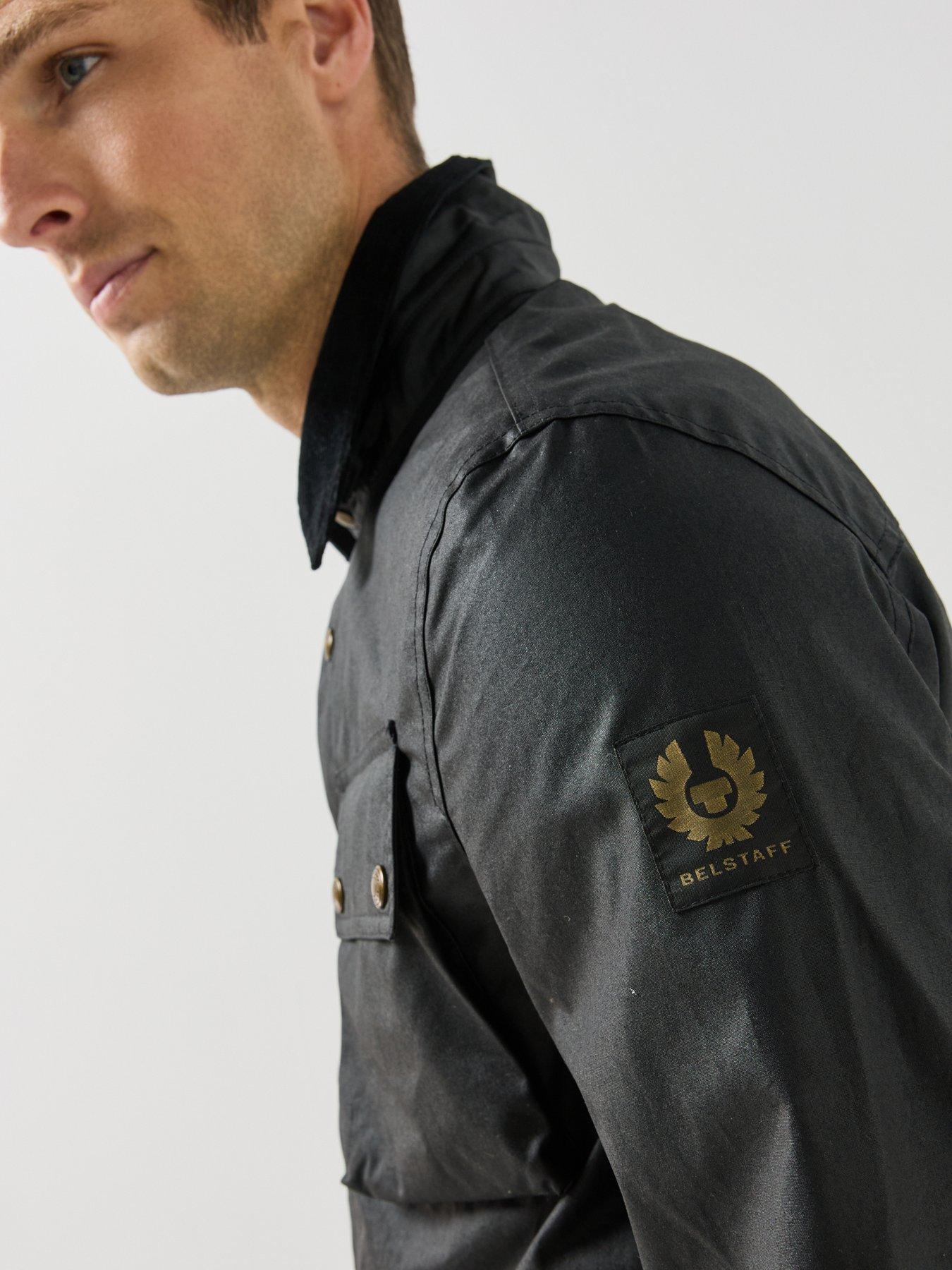 Image 4 of 6 of Belstaff Belstaff Ground Dry Wax Jacket - Black