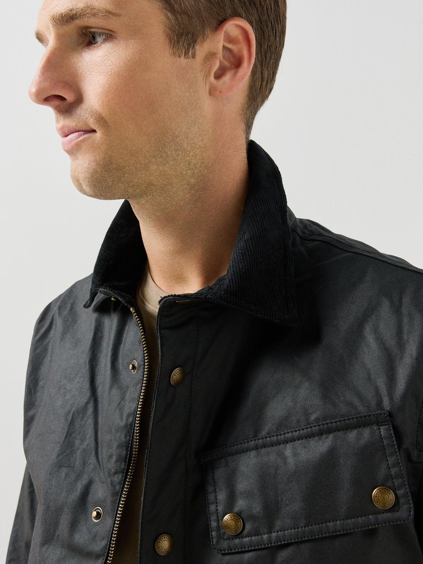 Image 5 of 6 of Belstaff Belstaff Ground Dry Wax Jacket - Black