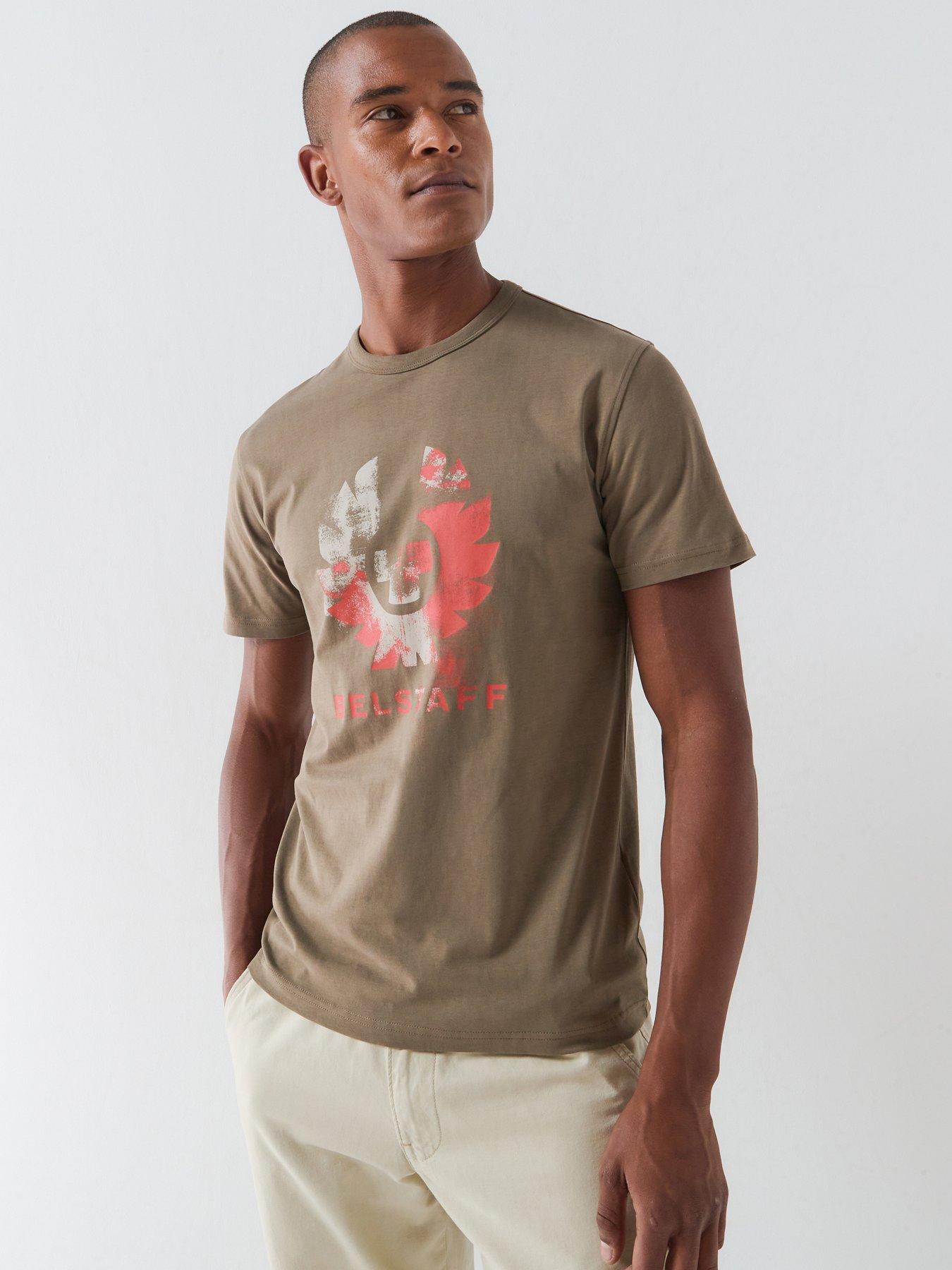 Belstaff Blur Graphic T-Shirt - Green