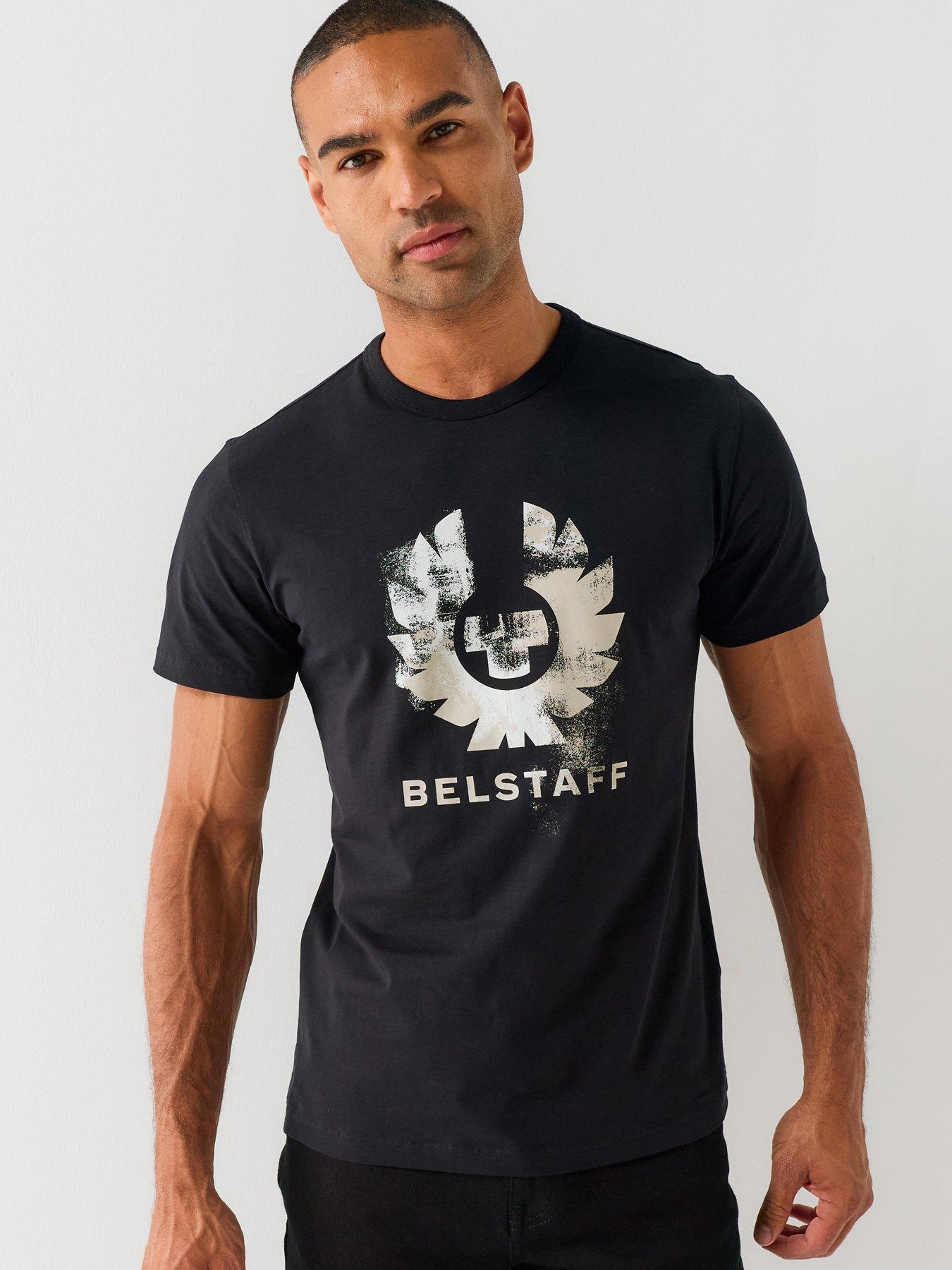 Belstaff Blur Graphic T-Shirt - Black