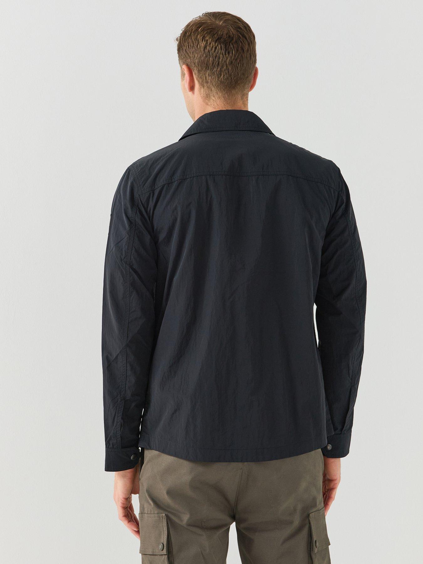 Image 2 of 6 of Belstaff Belstaff Tourer Zip Overshirt - Black