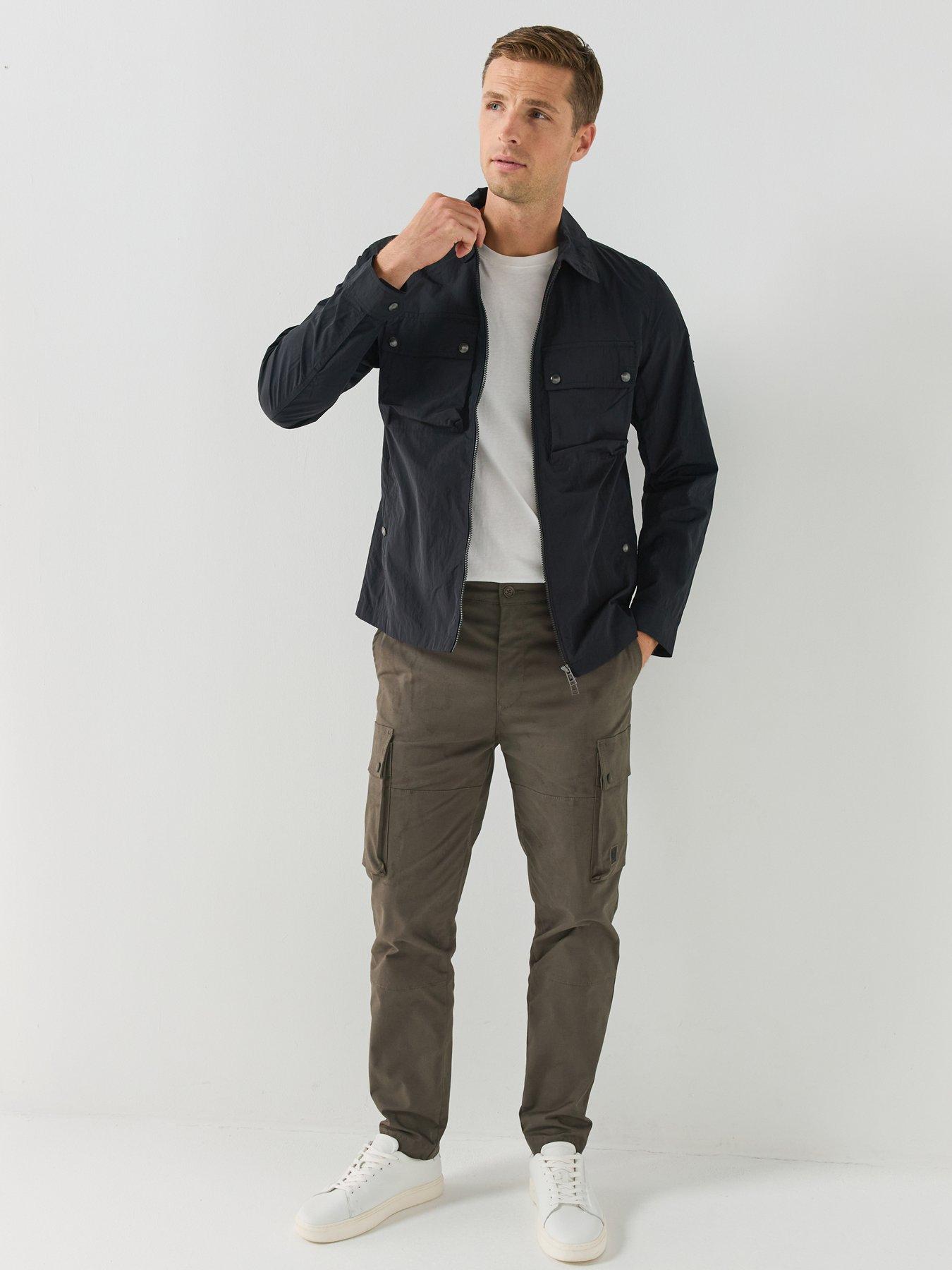 Image 3 of 6 of Belstaff Belstaff Tourer Zip Overshirt - Black