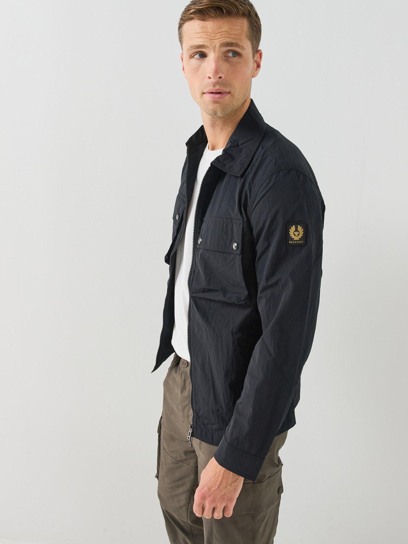 Image 4 of 6 of Belstaff Belstaff Tourer Zip Overshirt - Black