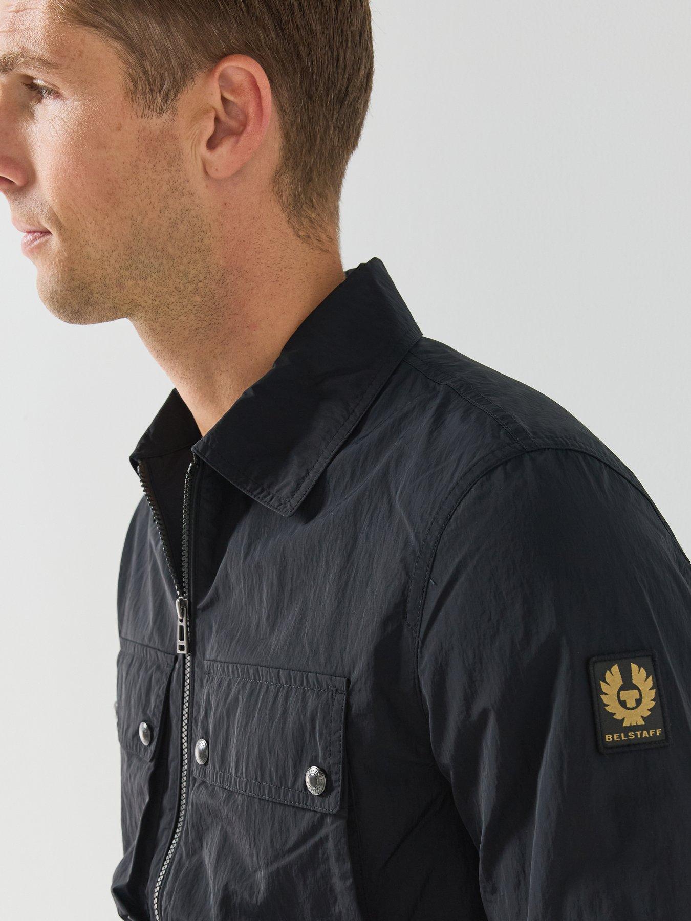 Image 6 of 6 of Belstaff Belstaff Tourer Zip Overshirt - Black