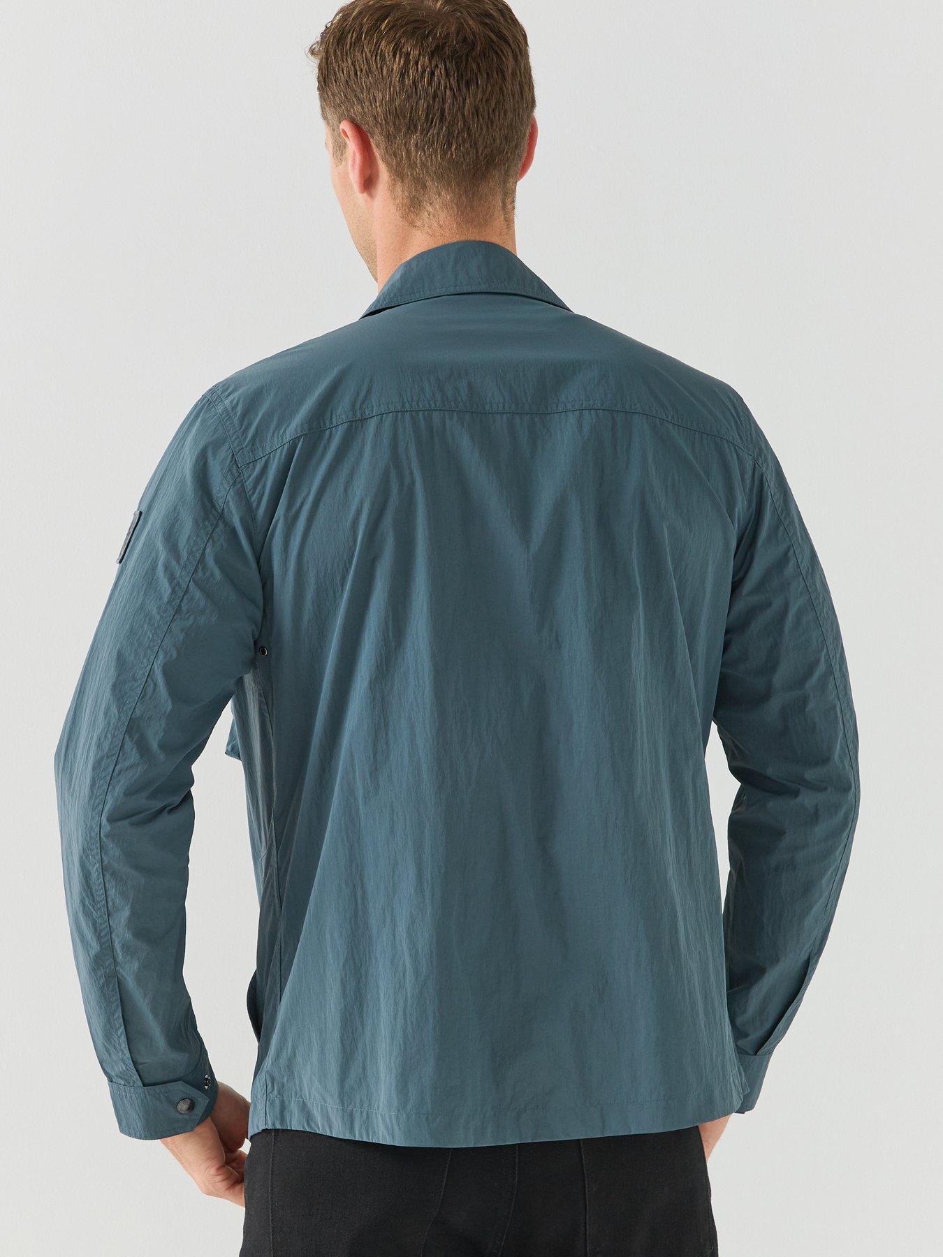Image 2 of 6 of Belstaff Belstaff Tourer Zip Overshirt - Dark Blue