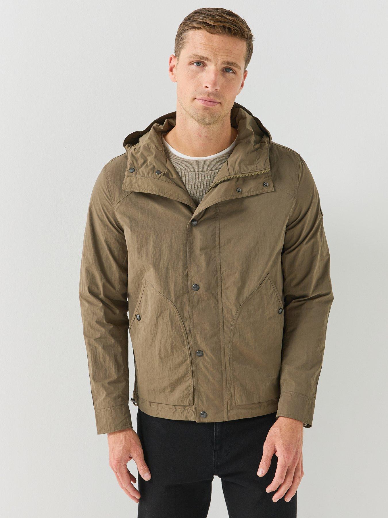 Image 4 of 6 of Belstaff Belstaff Marsh Hooded Jacket - Khaki