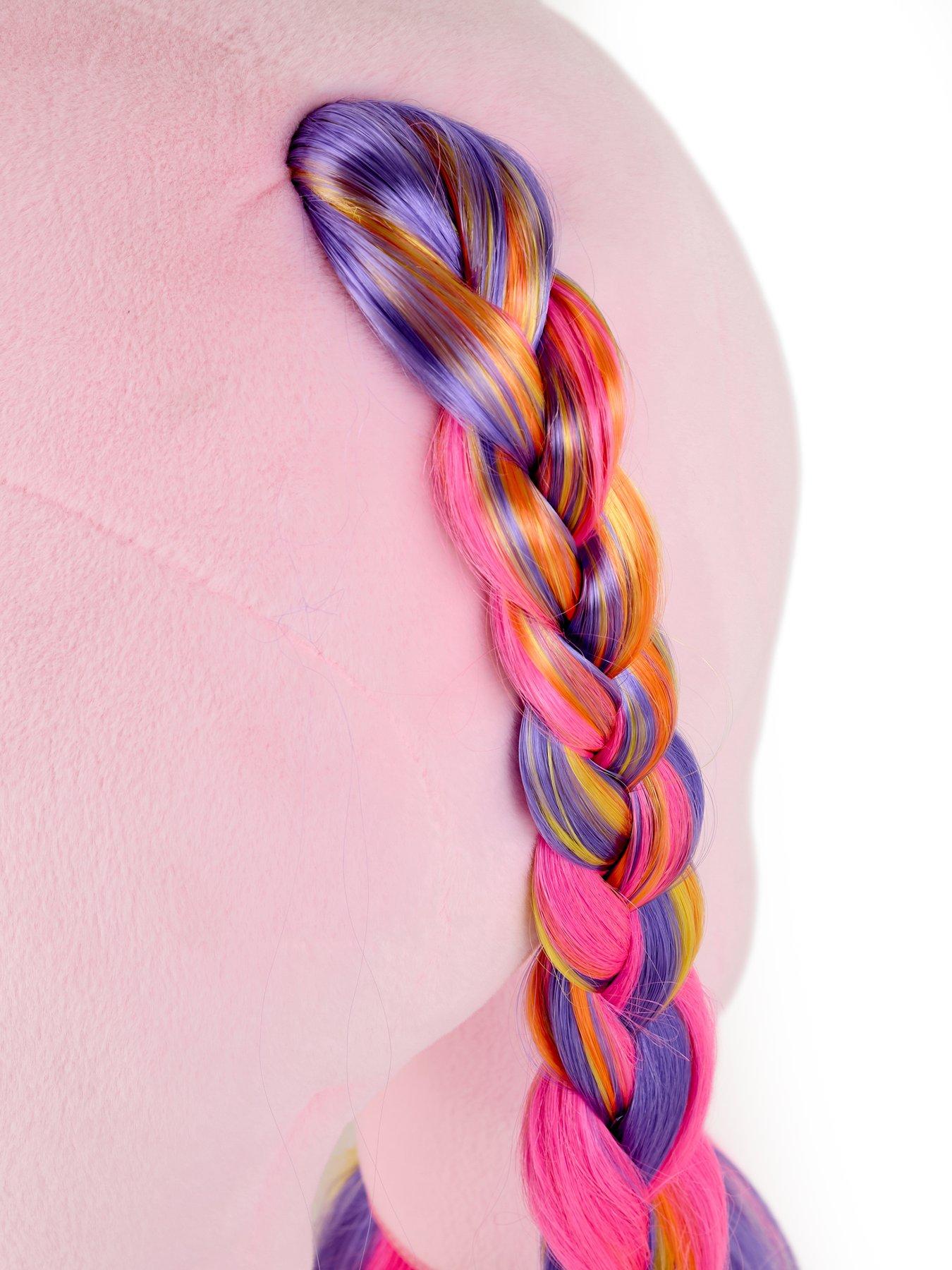 Image 7 of 8 of Magical Unicorn Ride-On Toy - Pink