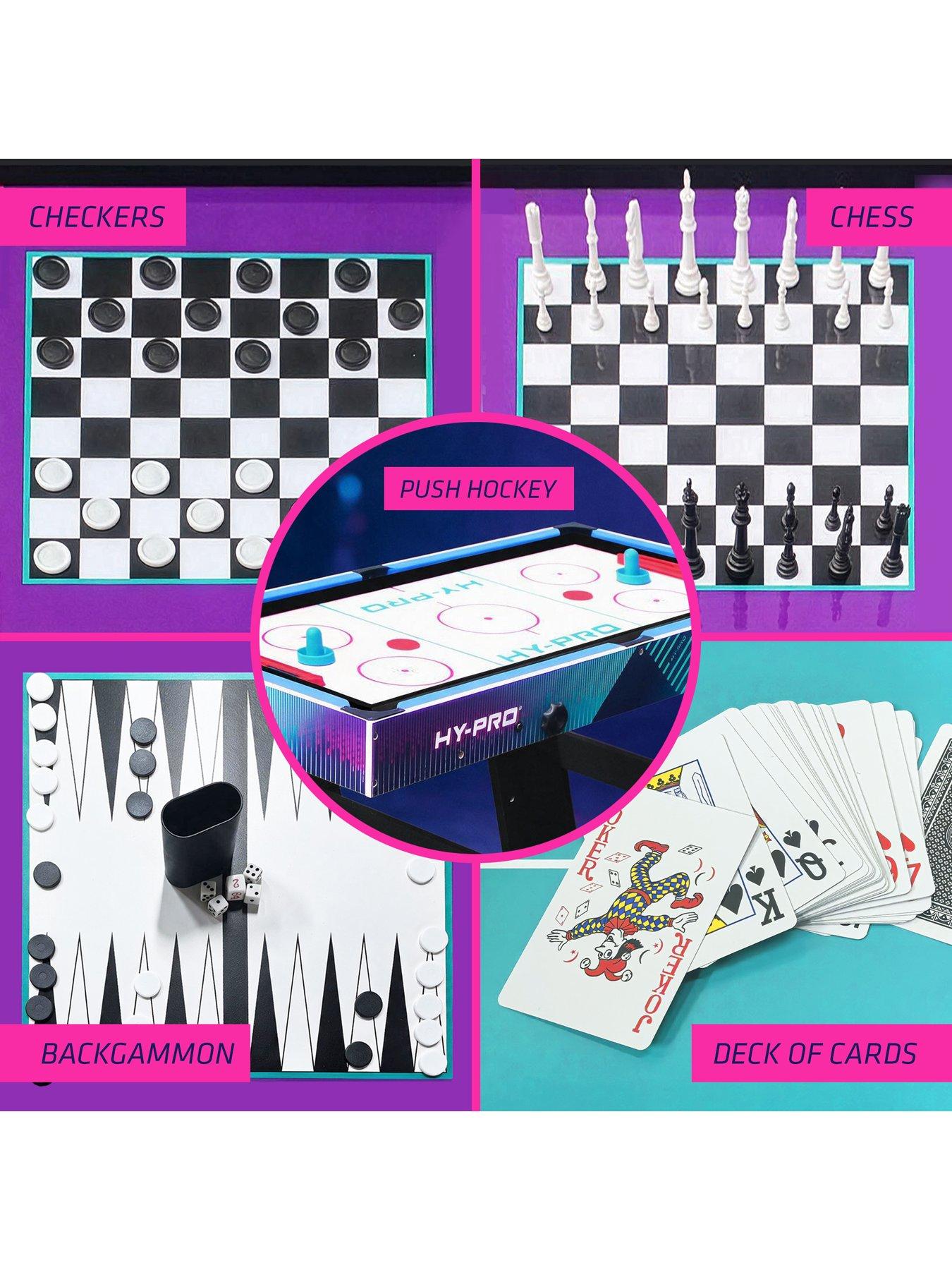 Image 4 of 7 of Hy-Pro 12-In-1 Folding Multi Games Table - 4ft