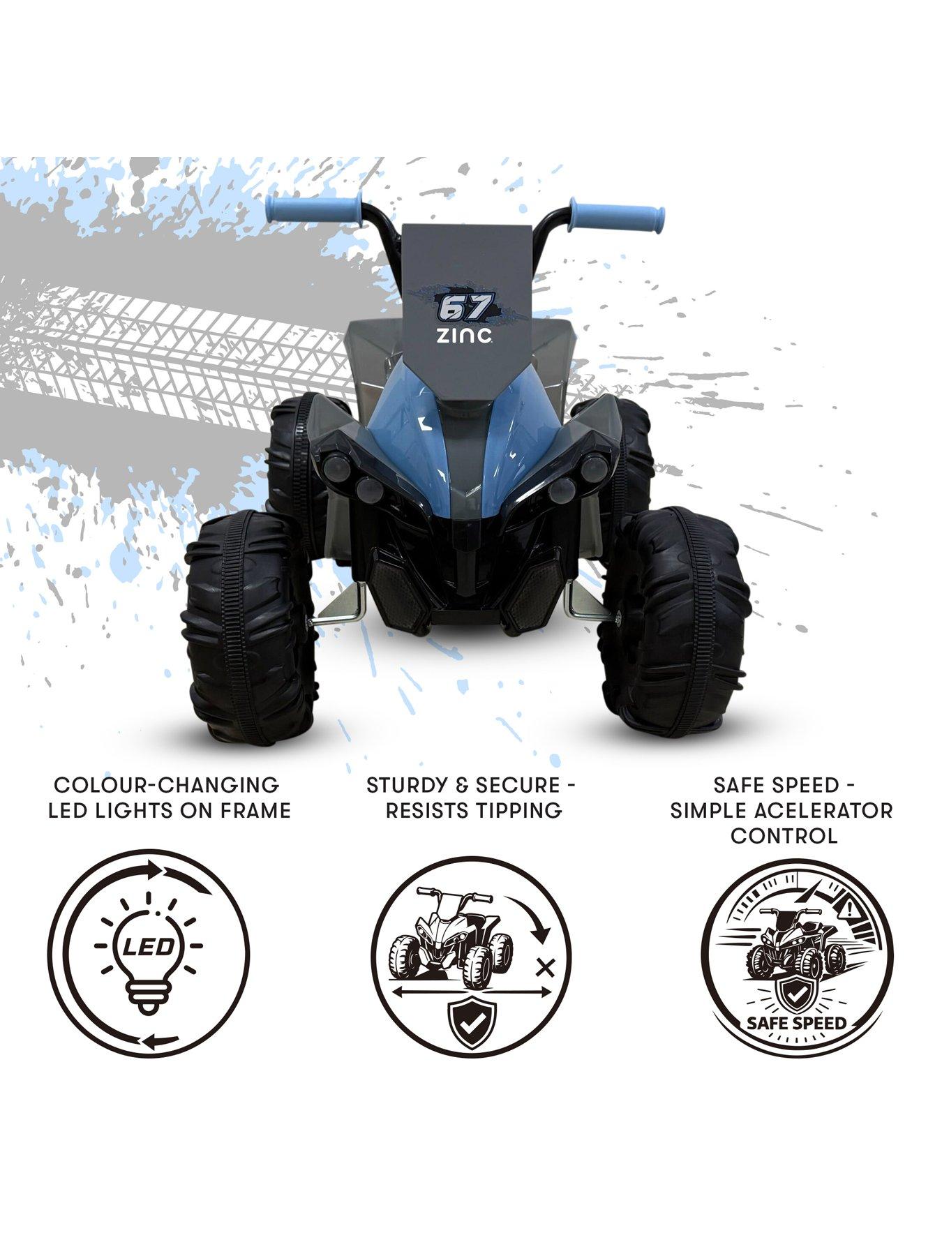 Image 4 of 7 of Zinc Electric ATV Glow LED Ride On