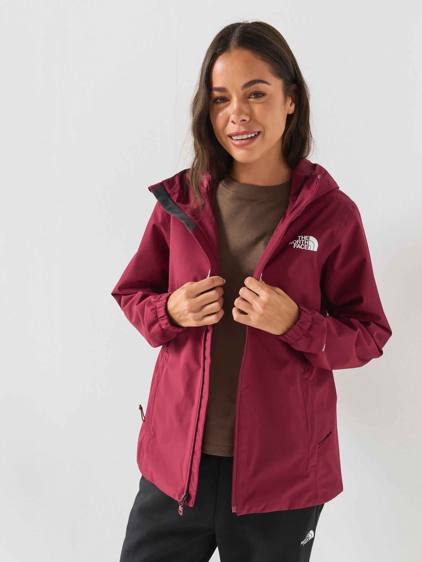 Image 1 of 6 of The North Face Womens Quest Jacket - Burgundy