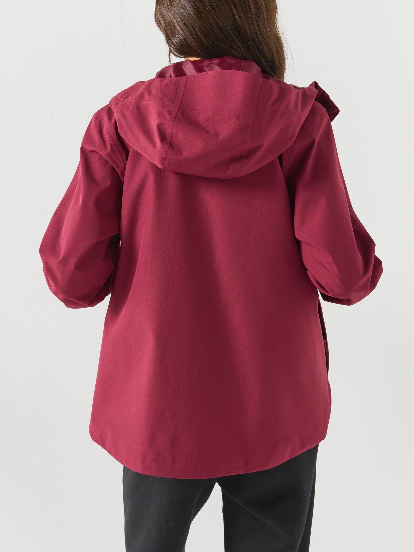 Image 2 of 6 of The North Face Womens Quest Jacket - Burgundy