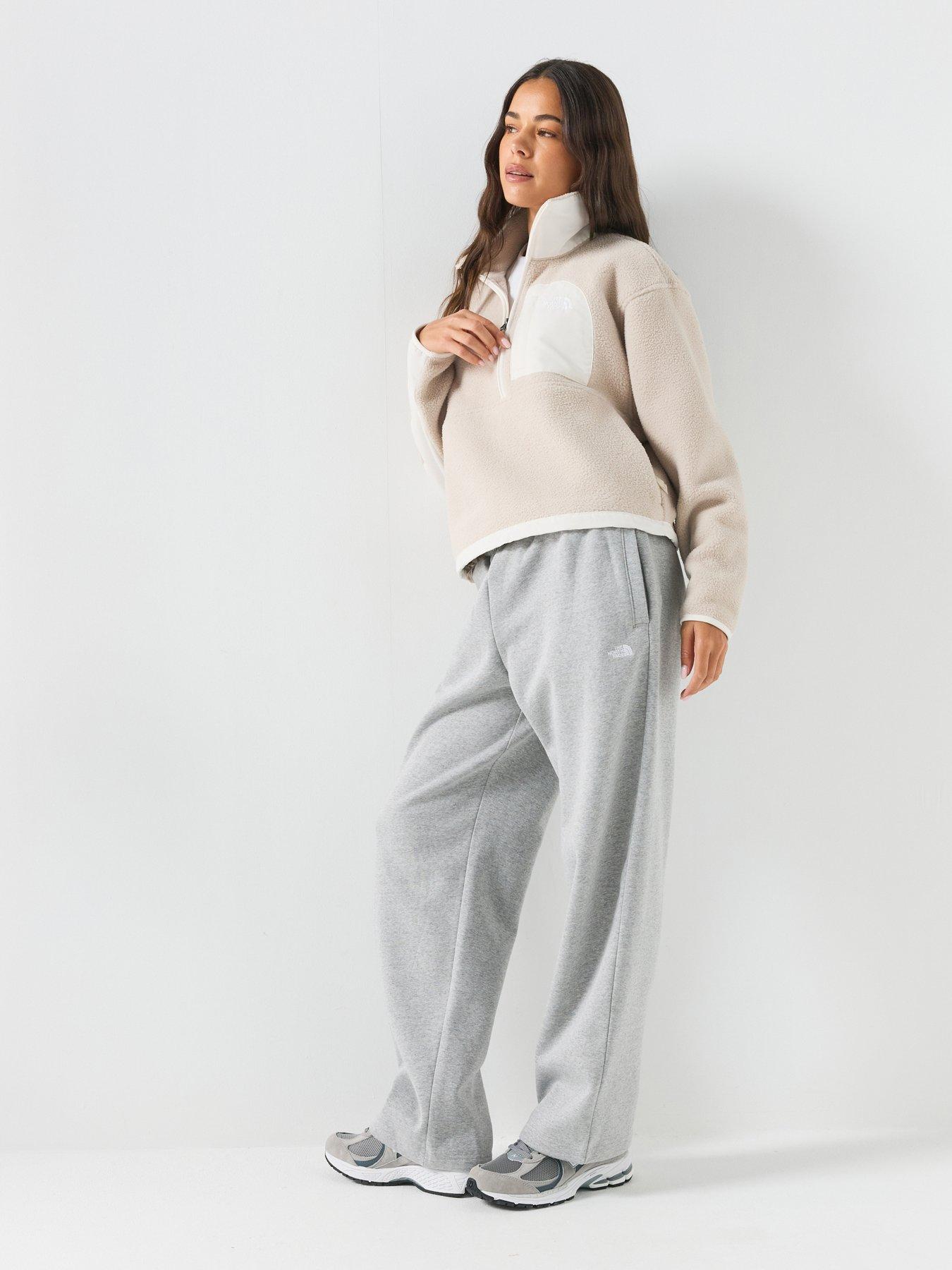The North Face Womens Essential Simple Dome Straight Leg Joggers - Grey