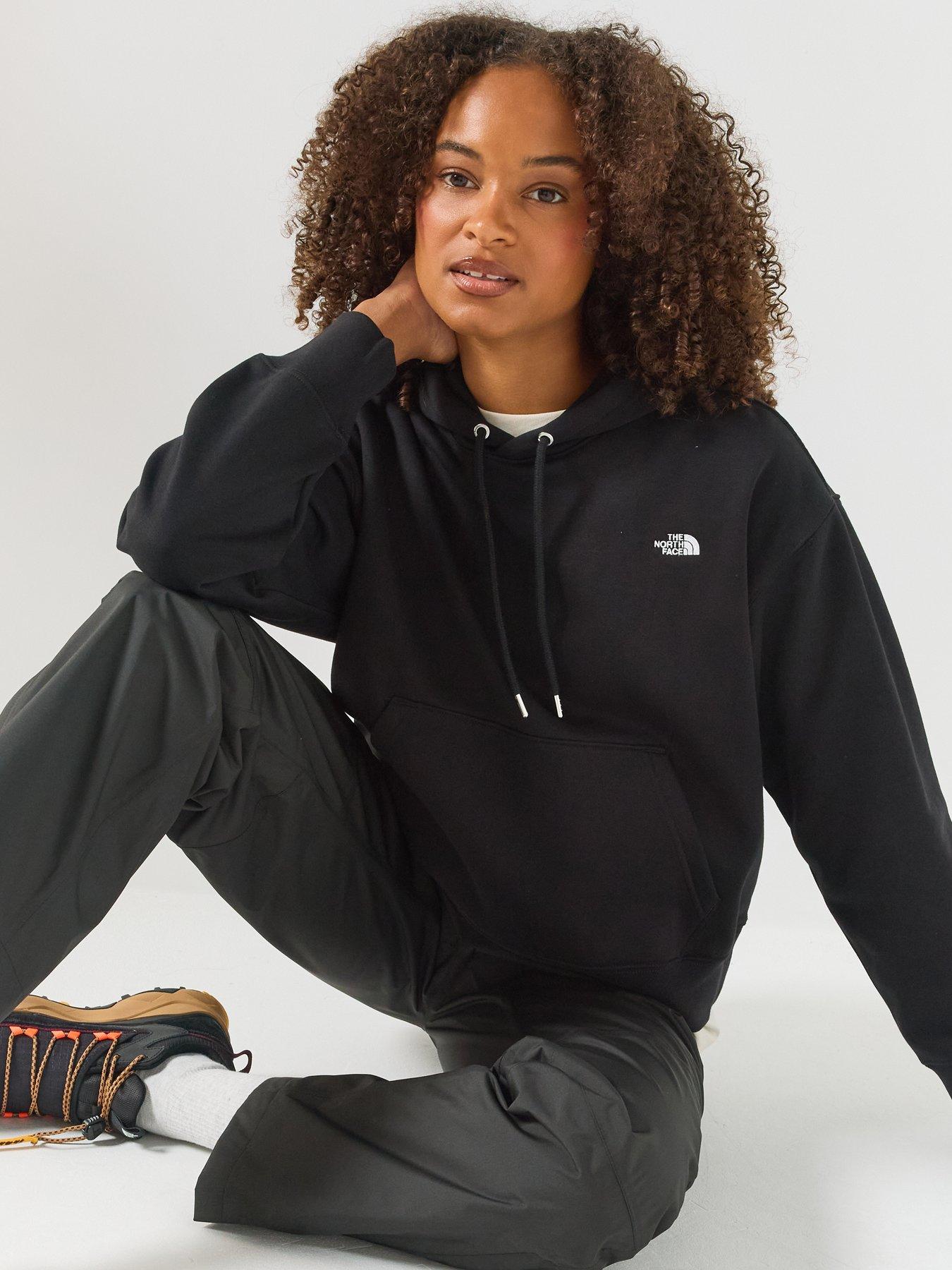 Image 4 of 7 of The North Face Women&rsquo;s TNF&trade; Essential Simple Dome Boxy Oversized Hoodie - TNF Black