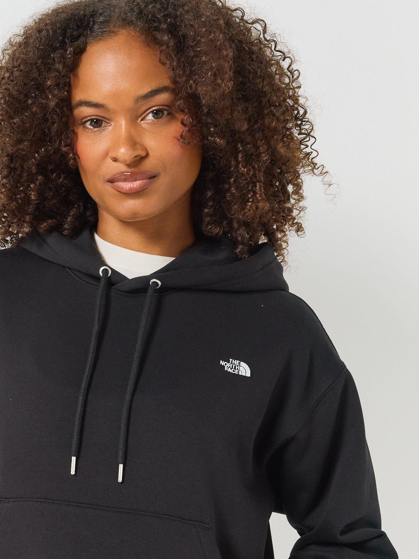 Image 6 of 7 of The North Face Women&rsquo;s TNF&trade; Essential Simple Dome Boxy Oversized Hoodie - TNF Black