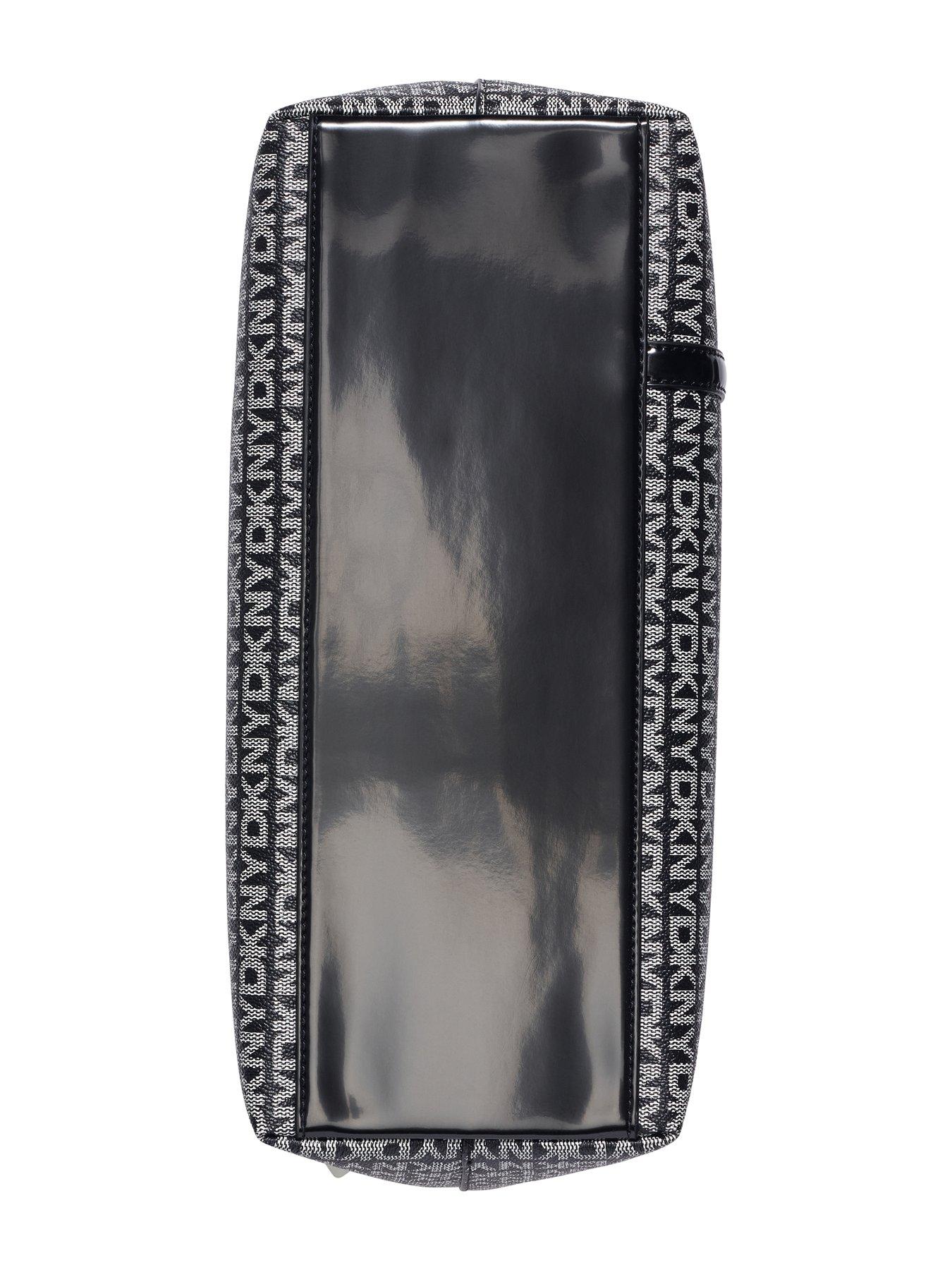 Image 5 of 5 of DKNY Avril Logo Pattern Tote Bag - Black
