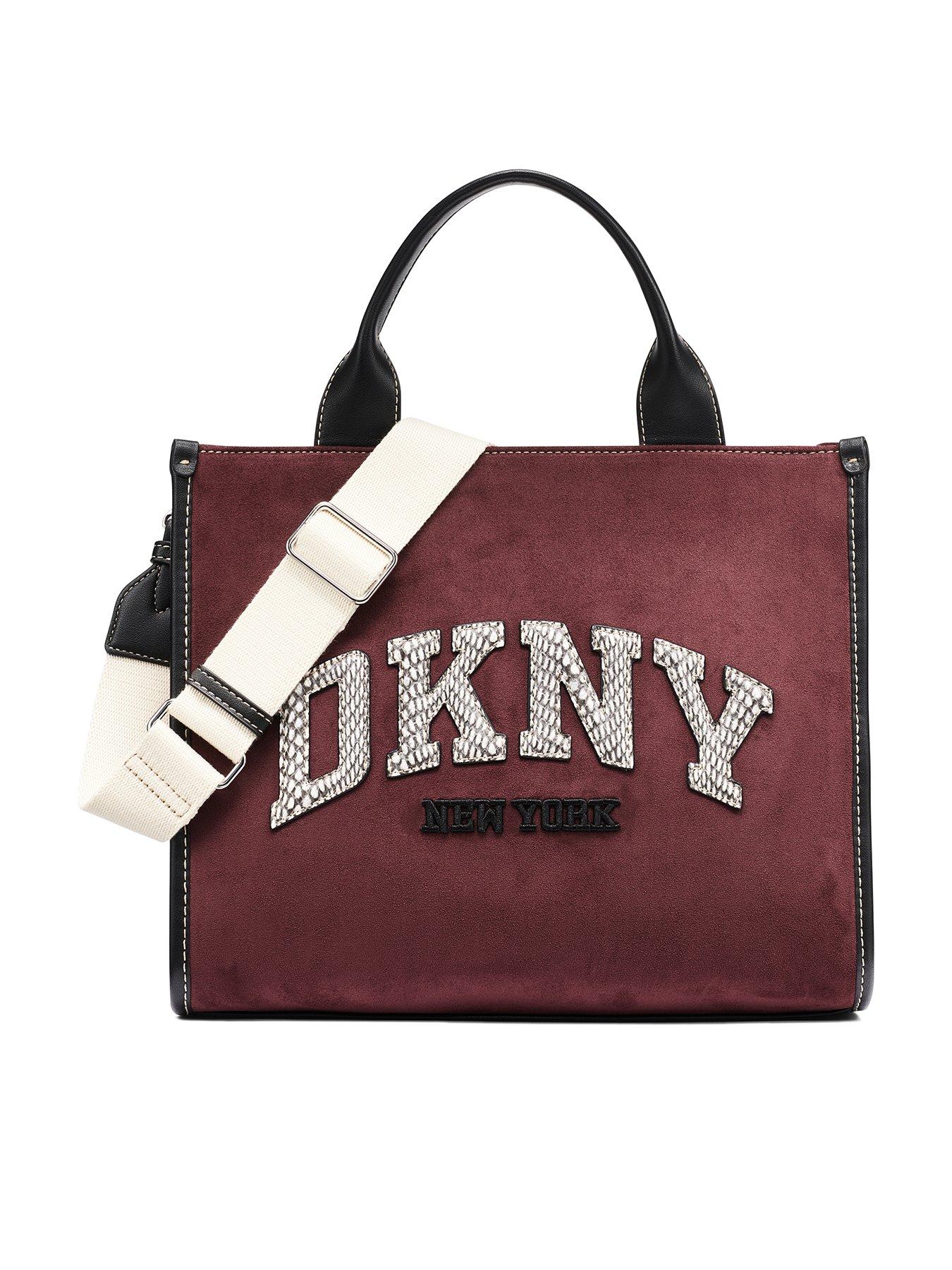 DKNY Hadlee Logo Medium Tote Bag - Red
