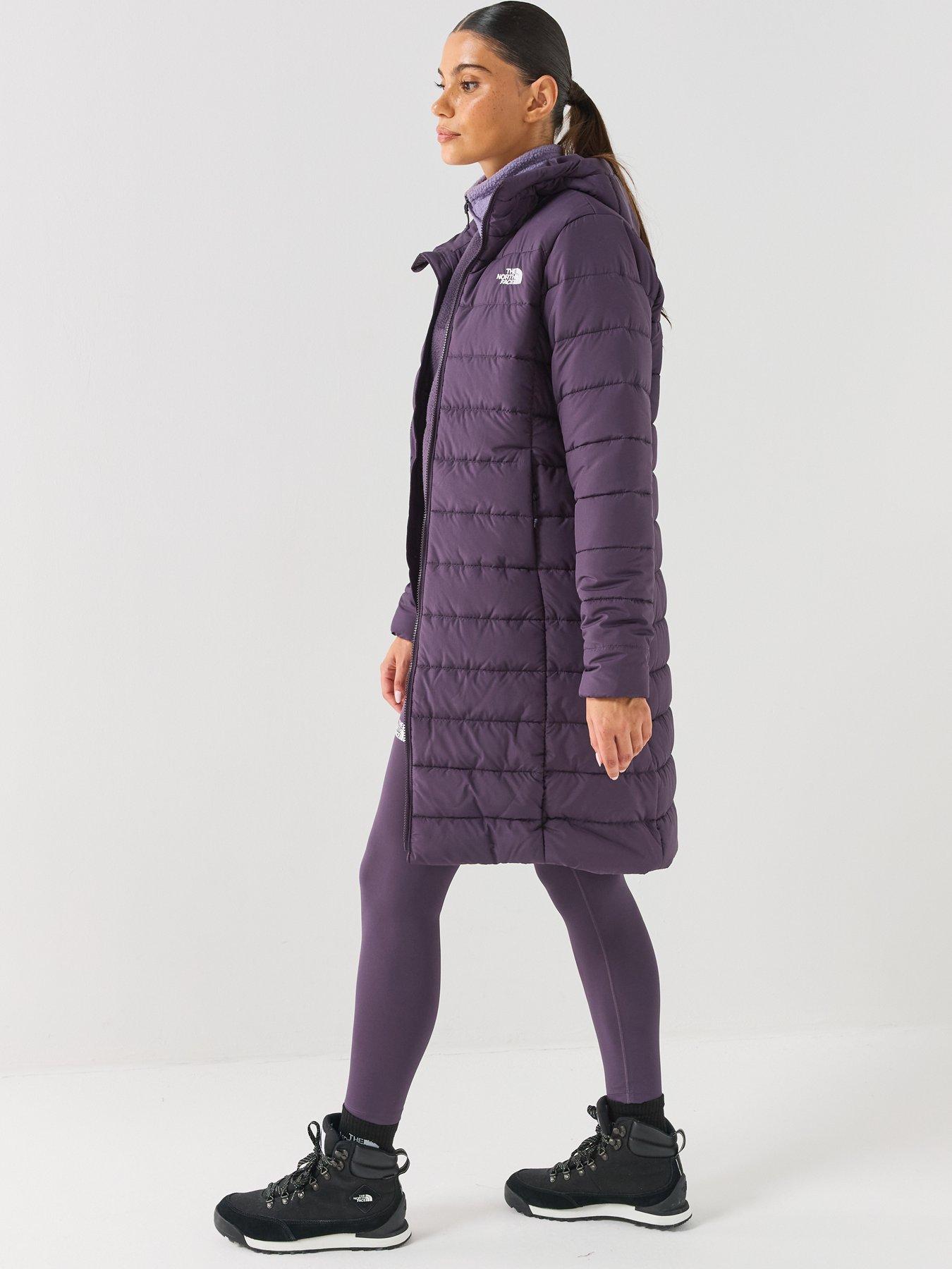 Image 3 of 5 of The North Face Womens Aconcagua Hooded Parka - Purple