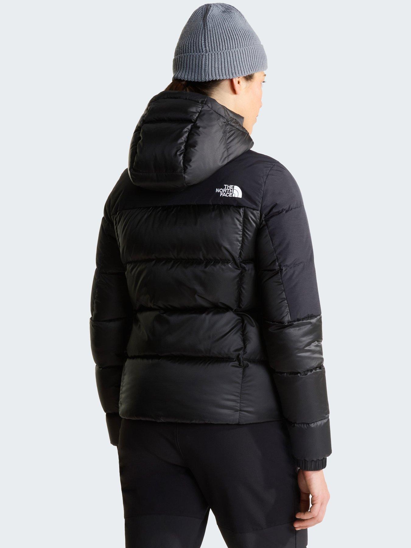 Image 2 of 4 of The North Face Womens Diablo Down 2.0 Hooded Padded Zip Jacket - Black