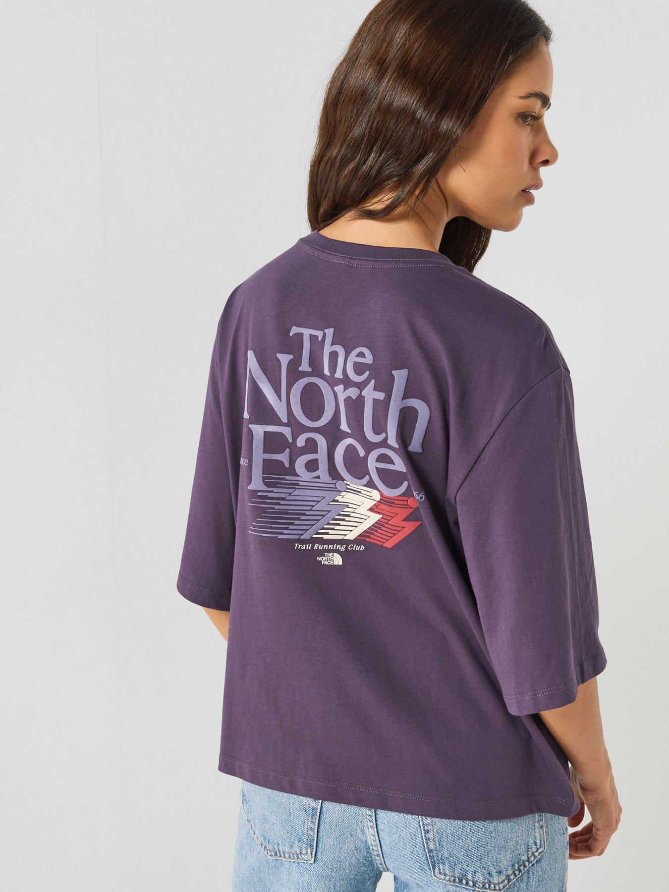 The North Face Women's Retro Trail Boxy Graphic T-Shirt - Endless Dusk