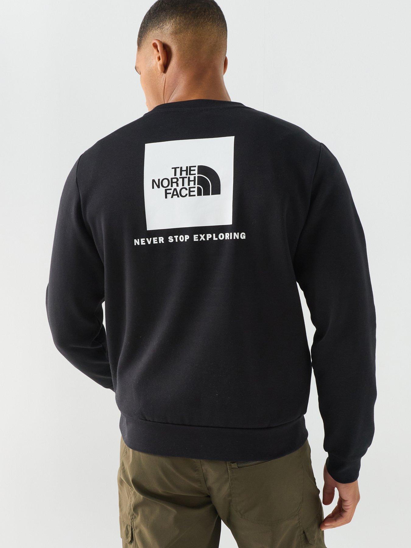 The North Face Mens Evolution Box Crew Sweat - Black