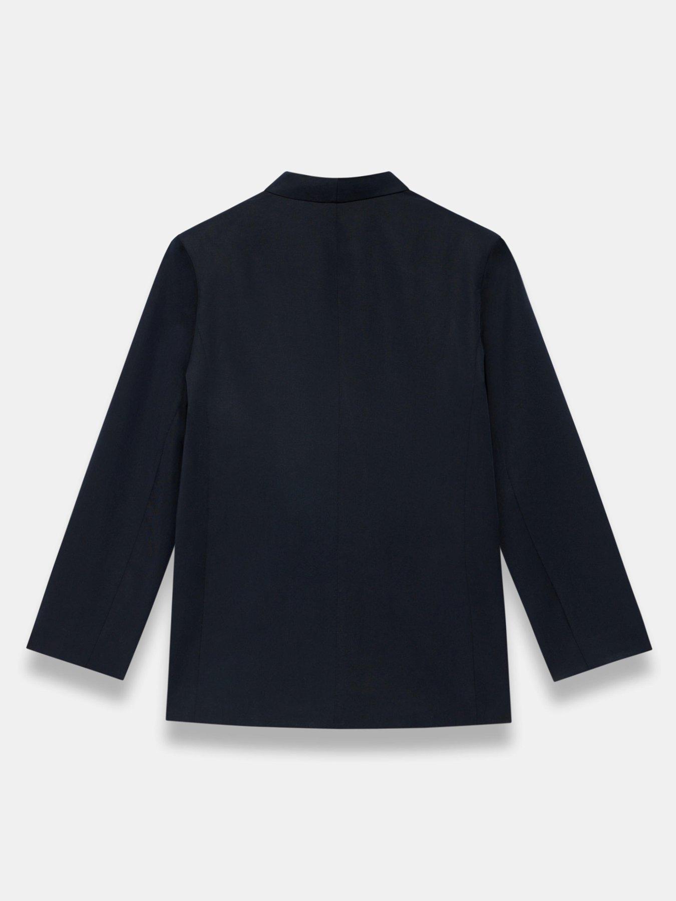 Image 6 of 6 of Mint Velvet Navy Relaxed Blazer - Blue