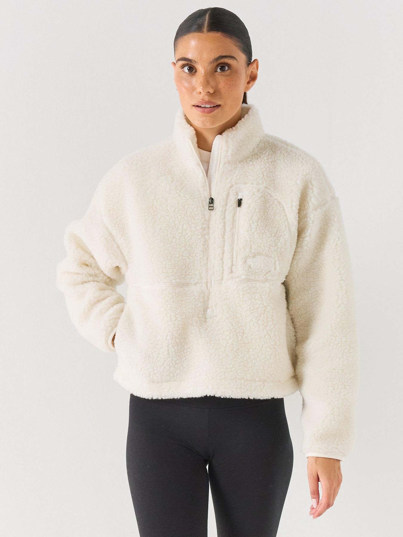 Image 1 of 6 of The North Face Womens Extreme Pile 2 Pullover Fleece - White