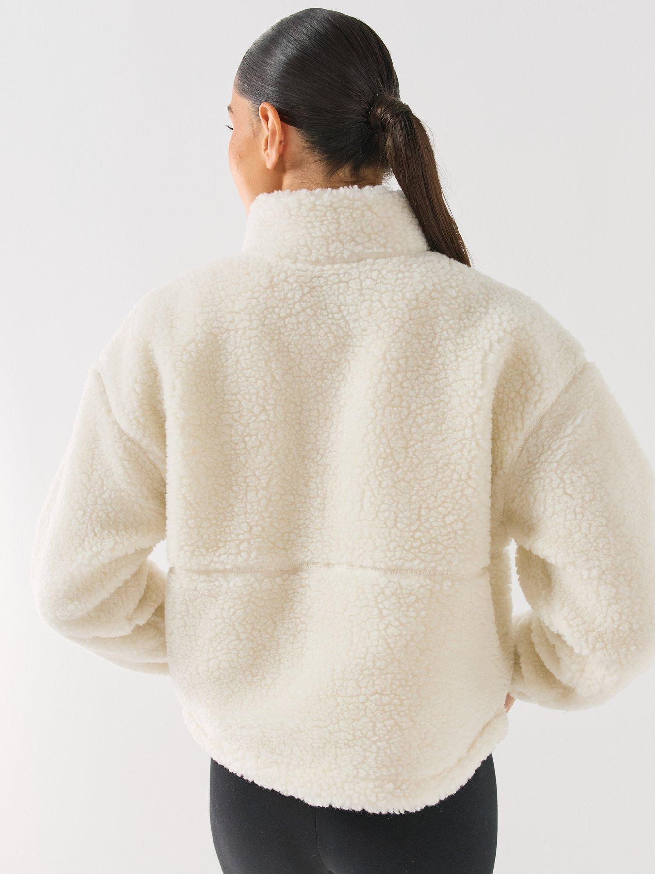 Image 2 of 6 of The North Face Womens Extreme Pile 2 Pullover Fleece - White