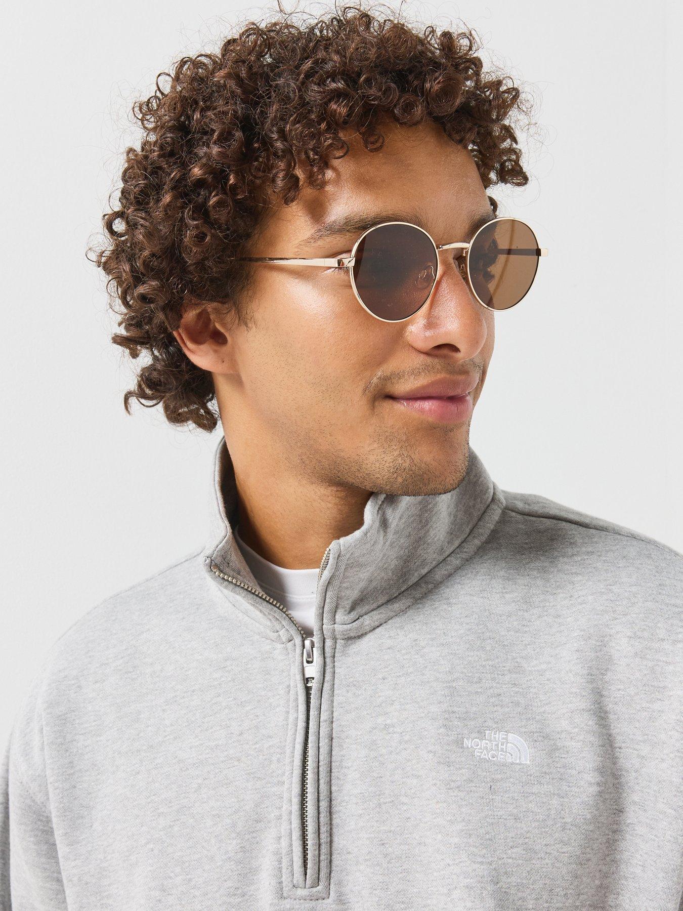Image 4 of 6 of The North Face Mens Essential Simple Dome 1/4 Zip Fleece - Grey