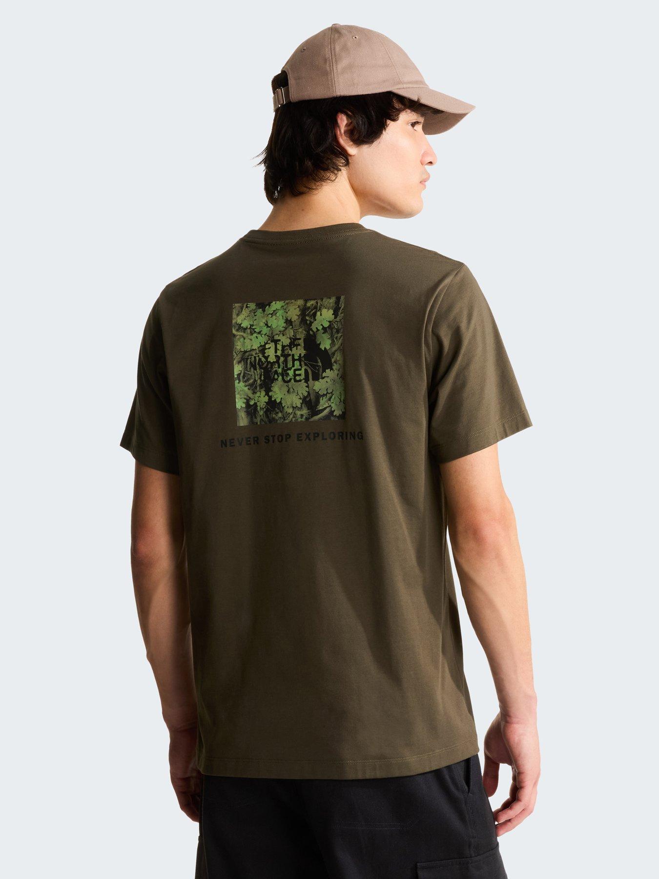 The North Face Men’s Yosemite Oak Box NSE Regular T-Shirt - New Taupe Green