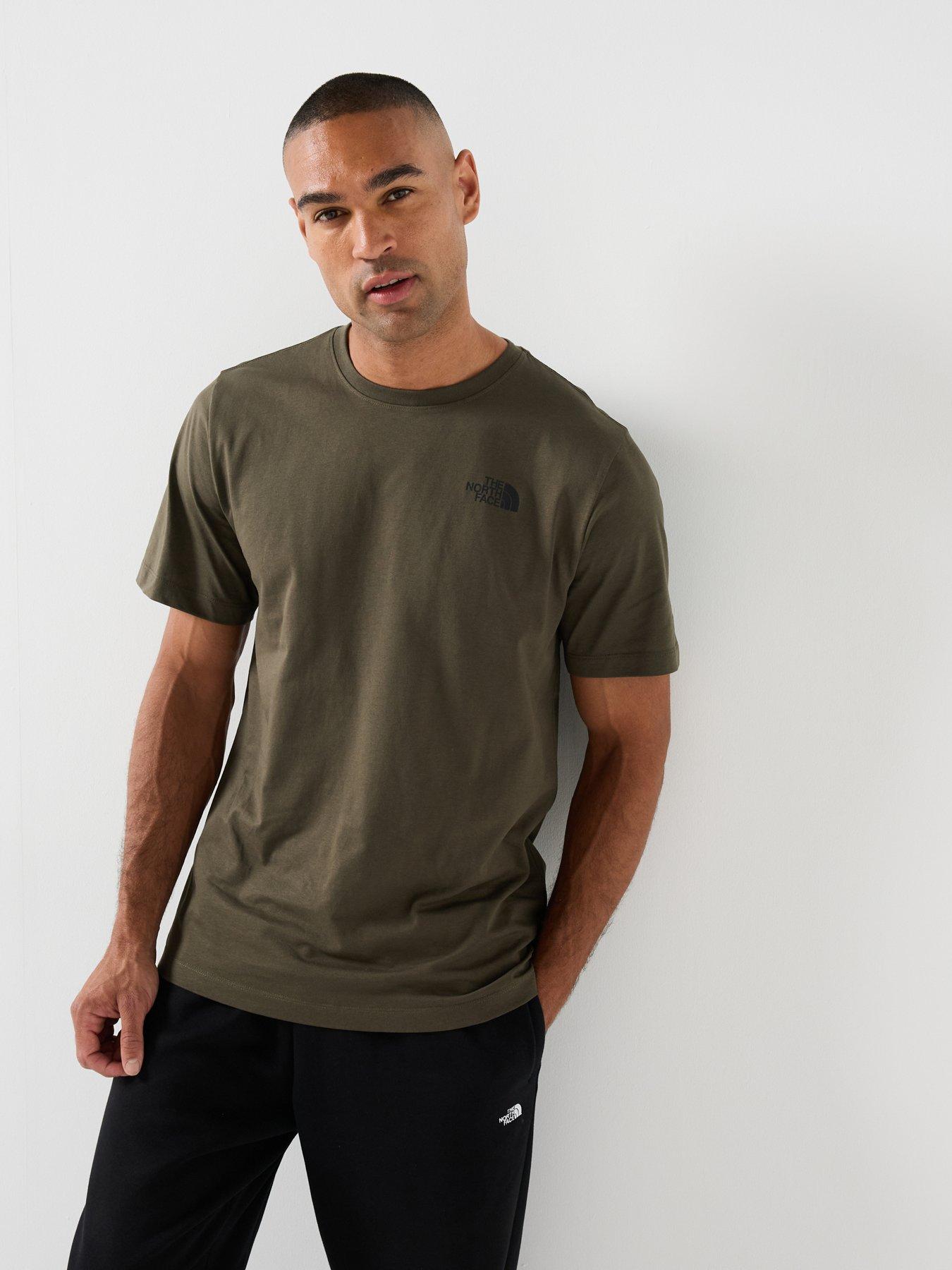 Image 2 of 7 of The North Face Men&rsquo;s Yosemite Oak Box NSE Regular T-Shirt - New Taupe Green