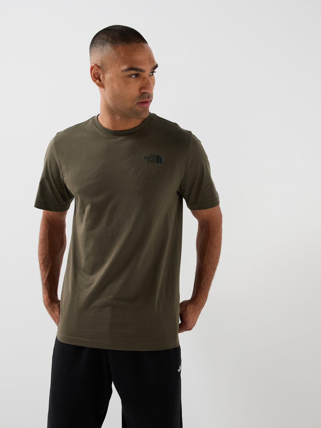Image 6 of 7 of The North Face Men&rsquo;s Yosemite Oak Box NSE Regular T-Shirt - New Taupe Green
