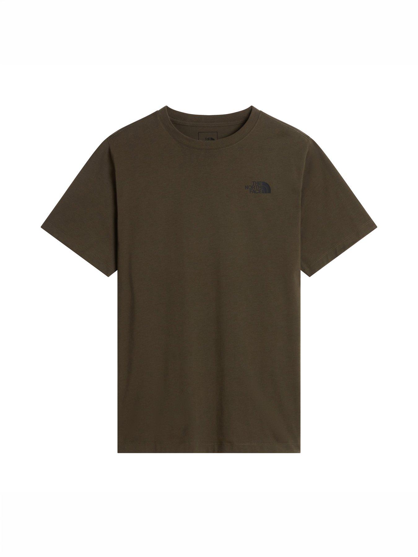 Image 7 of 7 of The North Face Men&rsquo;s Yosemite Oak Box NSE Regular T-Shirt - New Taupe Green