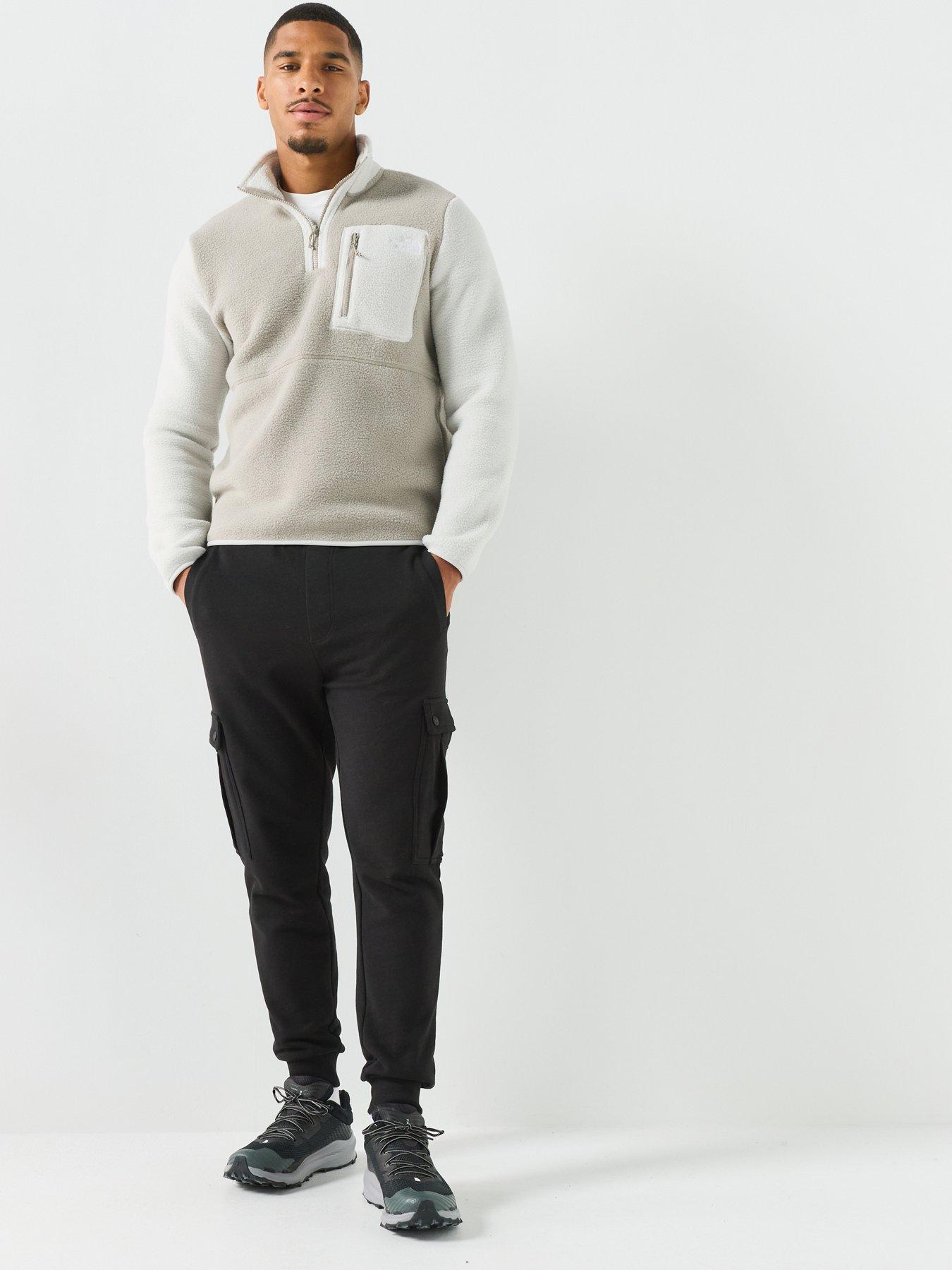 Image 3 of 6 of The North Face Mens Yumiori 1/4 Zip Fleece - Beige