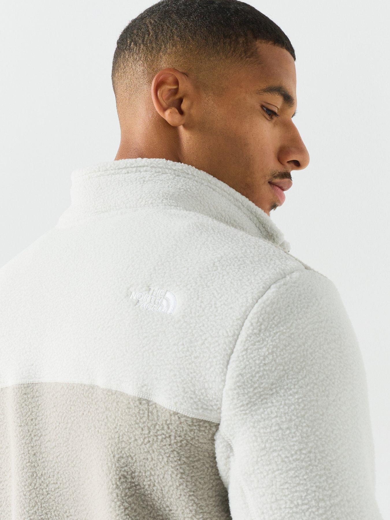 Image 4 of 6 of The North Face Mens Yumiori 1/4 Zip Fleece - Beige