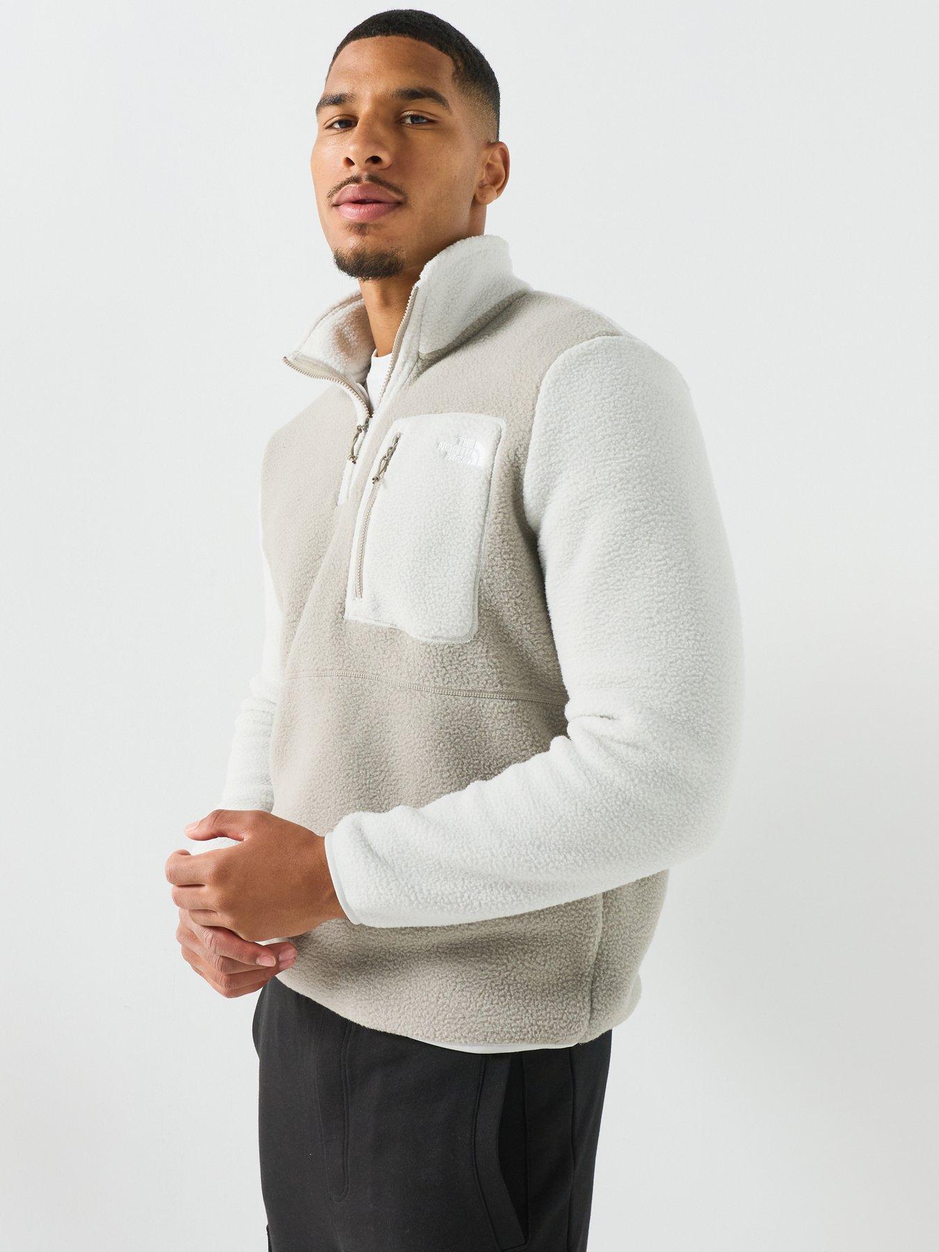 Image 6 of 6 of The North Face Mens Yumiori 1/4 Zip Fleece - Beige