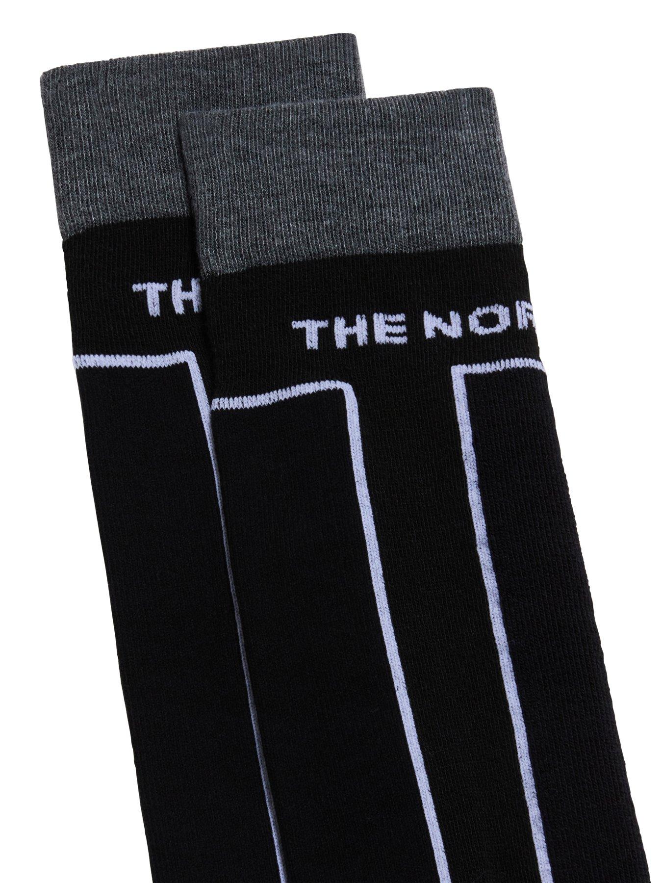 Image 2 of 3 of The North Face Mens Resort Knee-High Wool Blend Ski Socks - Grey