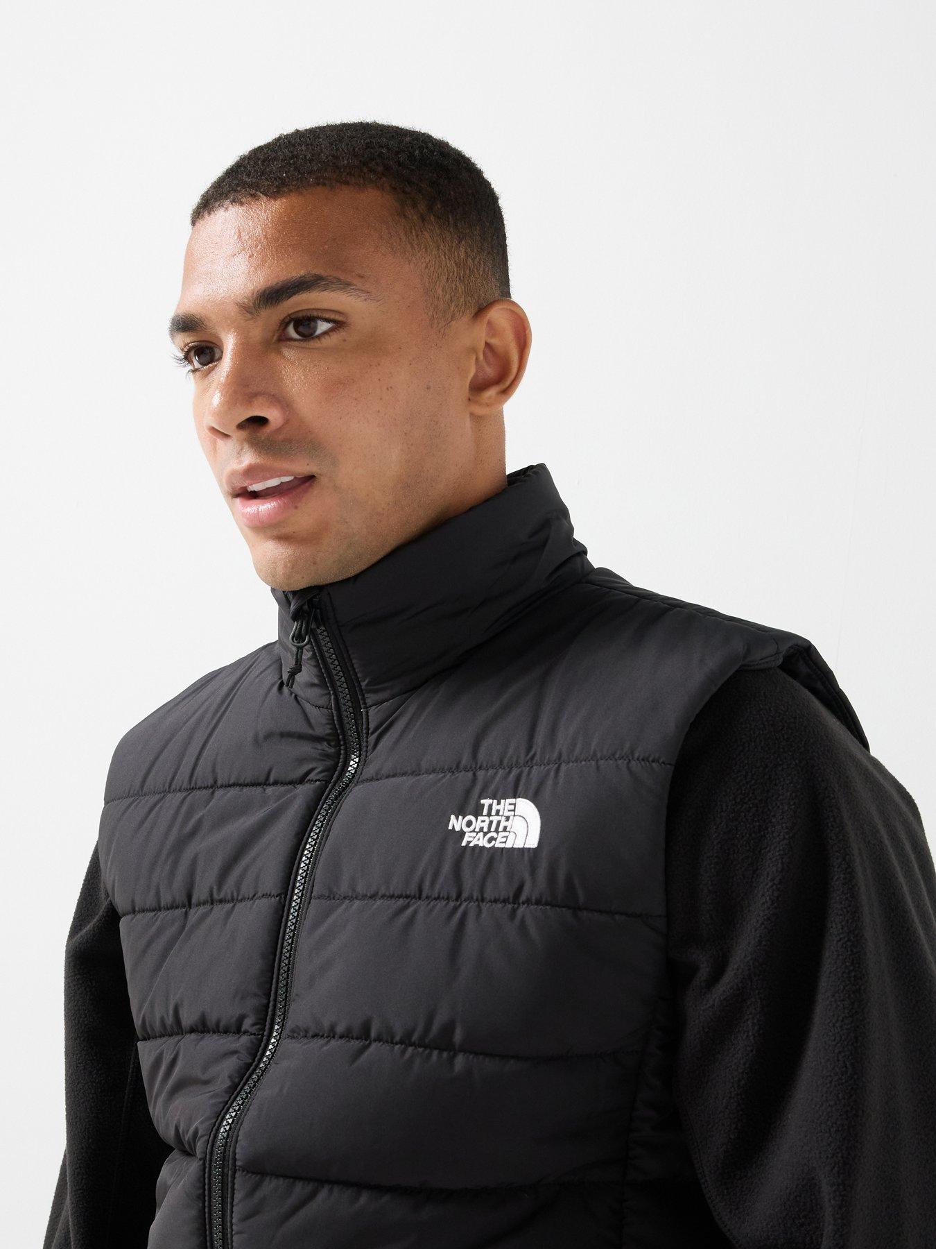 Image 4 of 6 of The North Face Mens WindWall Insulated Water-Repellent Gilet - Black