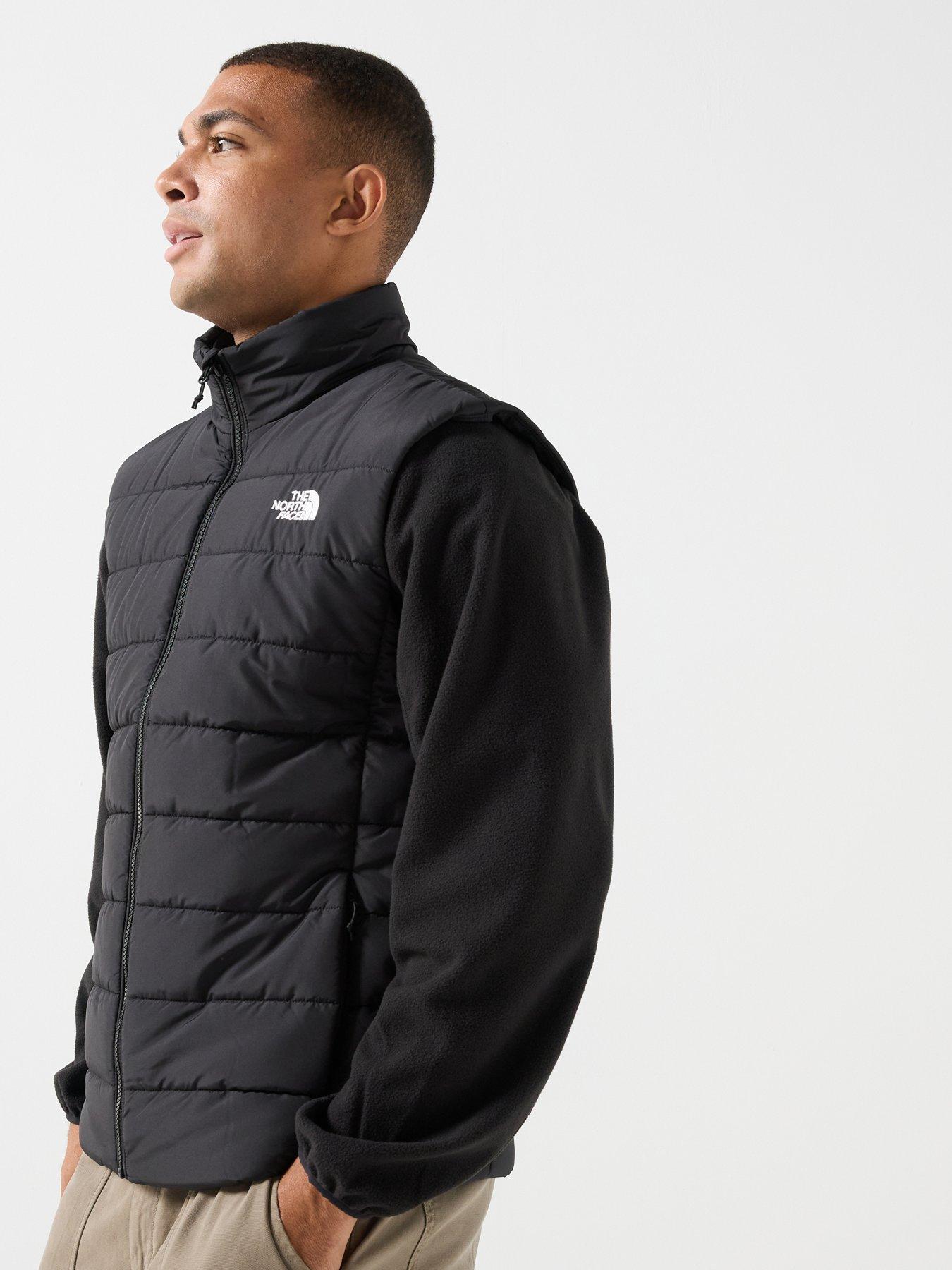 Image 5 of 6 of The North Face Mens WindWall Insulated Water-Repellent Gilet - Black