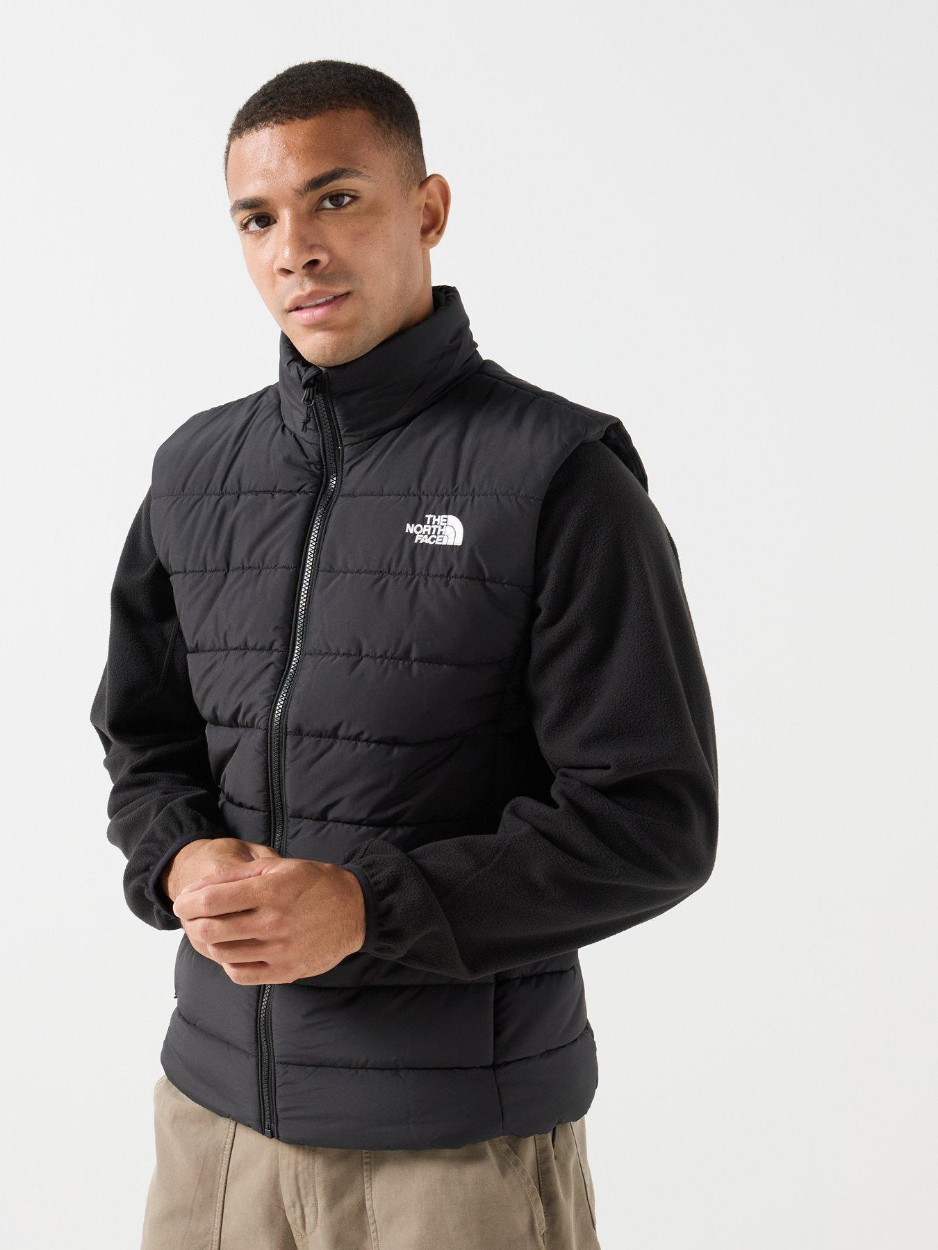 Image 6 of 6 of The North Face Mens WindWall Insulated Water-Repellent Gilet - Black