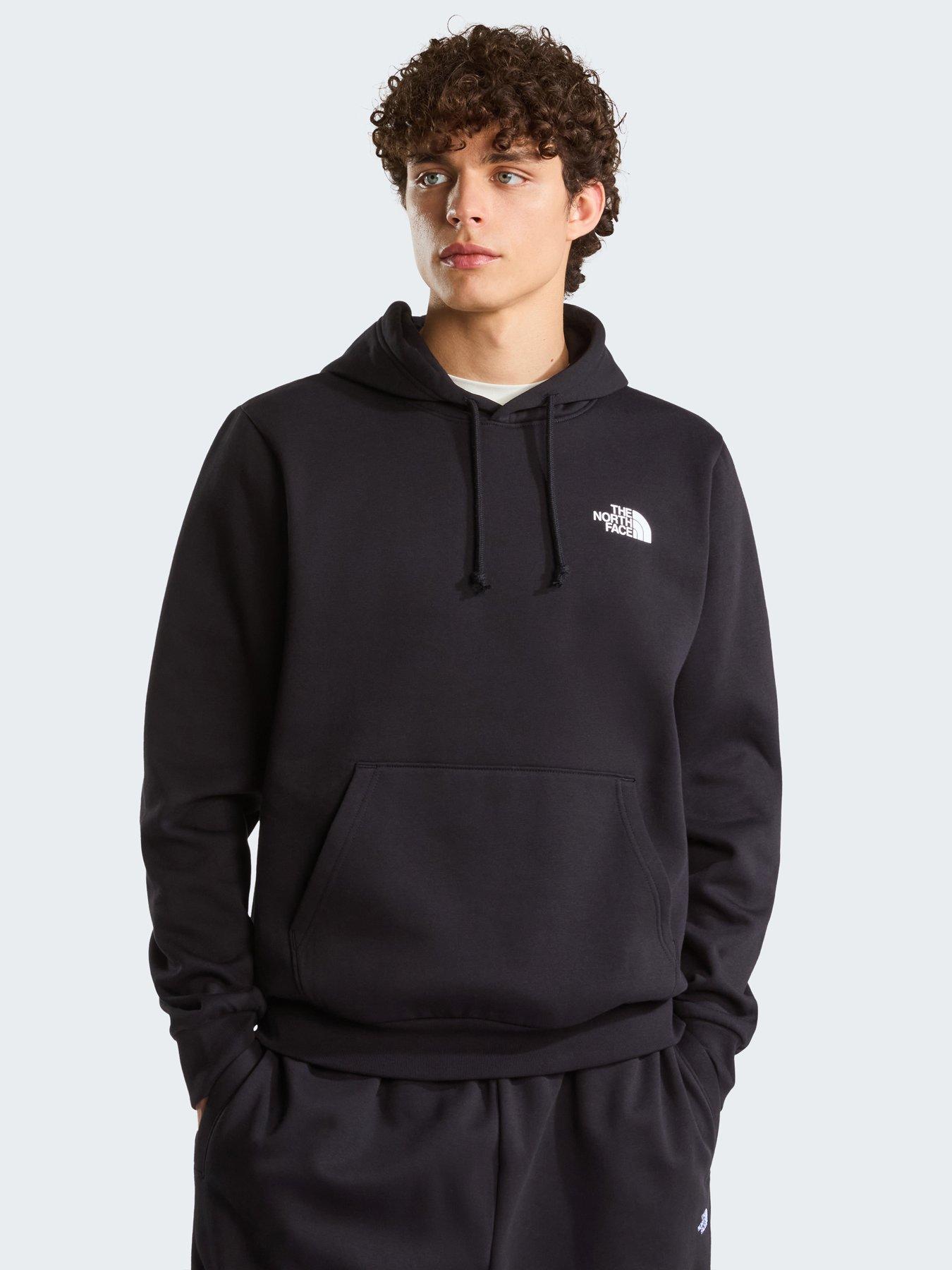 The North Face Men's Evolution Box Half Dome Regular Hoodie - Black