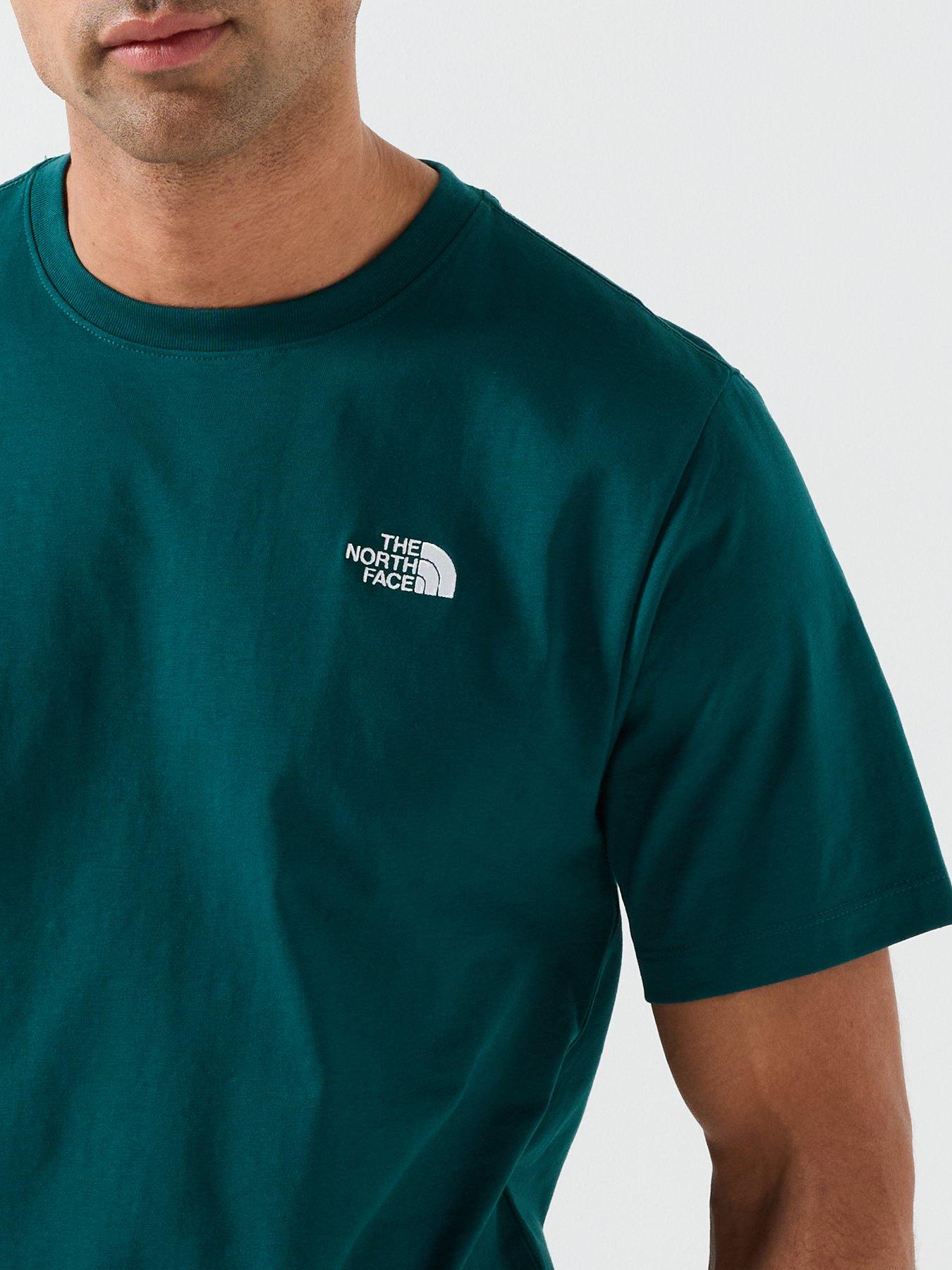 Image 4 of 5 of The North Face Mens Evolution Simple Dome T-Shirt - Green