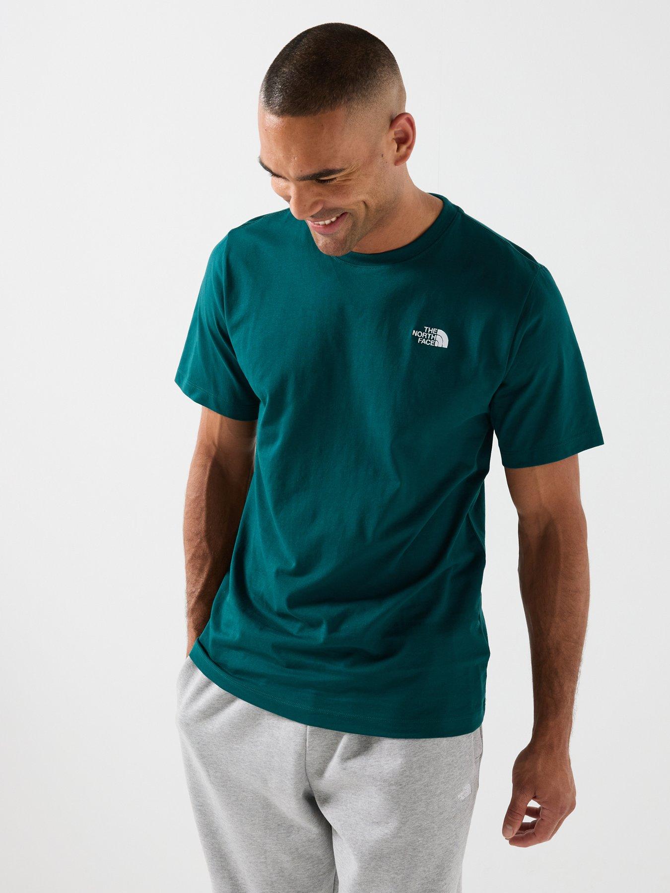 Image 5 of 5 of The North Face Mens Evolution Simple Dome T-Shirt - Green