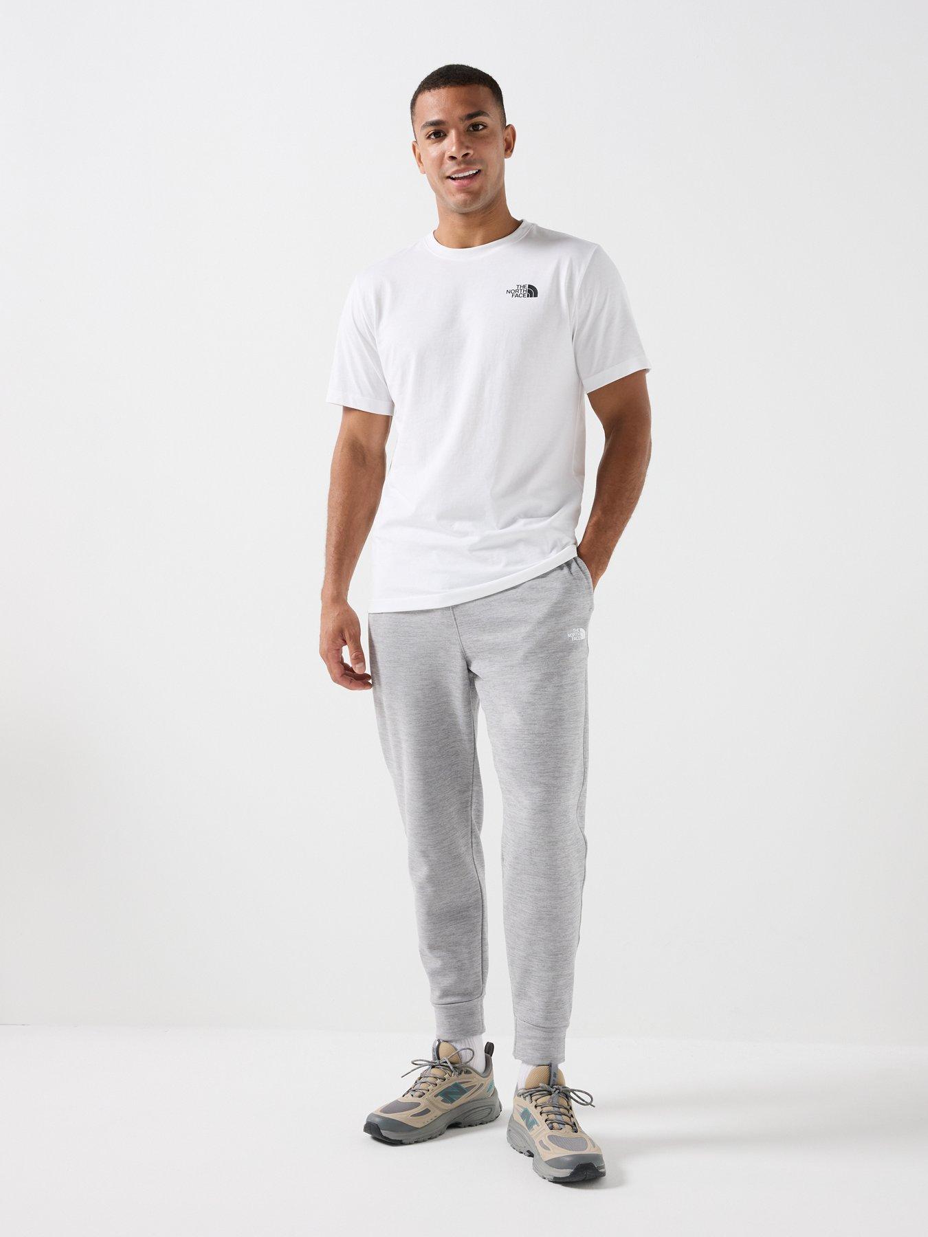 Image 5 of 5 of The North Face Mens Performance Fleece Stretch Jogging Bottoms - Grey