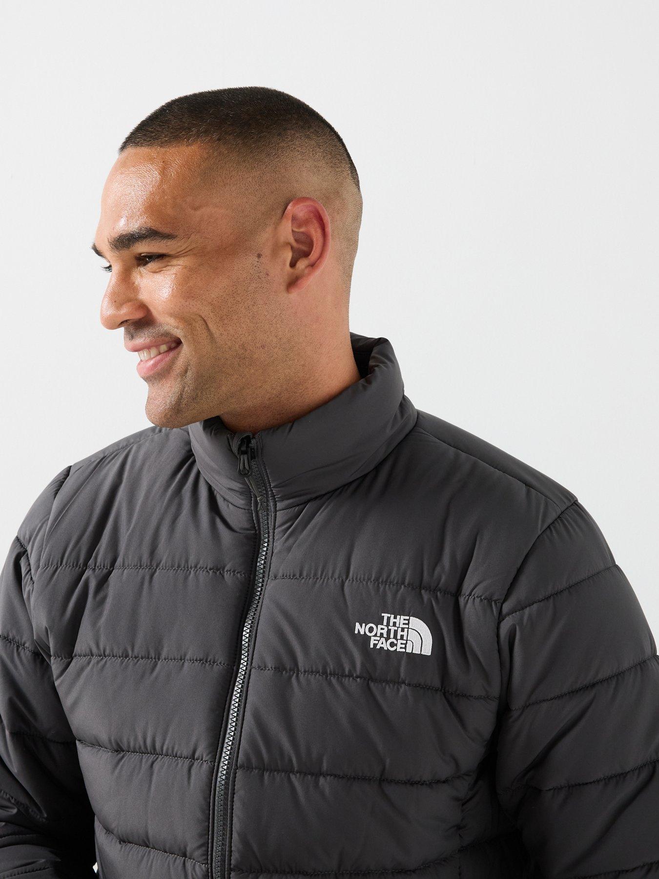 Image 6 of 6 of The North Face Mens Aconcagua Padded High Collar Zip Through Jacket - Grey
